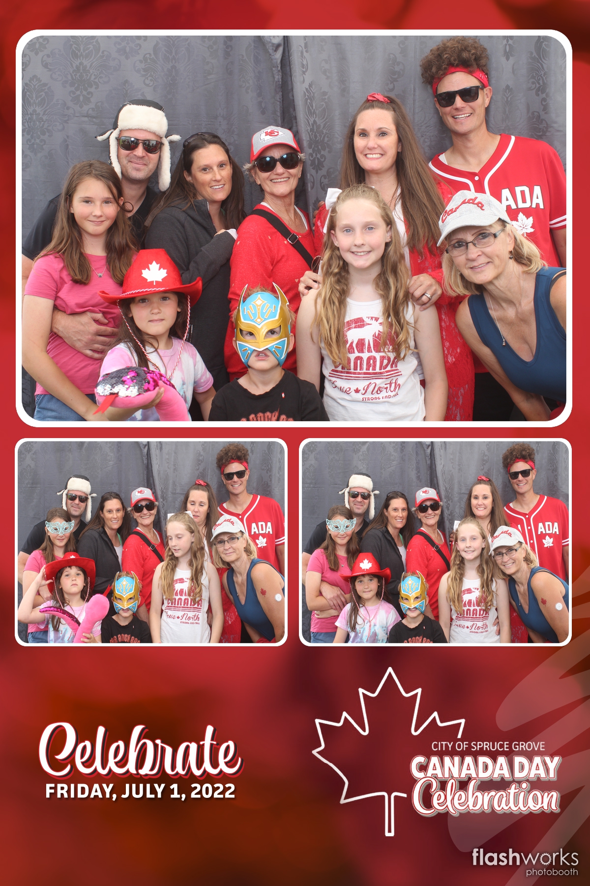 Spruce Grove Canada Day 2022 | View more photos from the event at gallery.flashworksphotobooth.com/u/FlashworksPhotoboothInc/Spruce-Grove-Canada-Day-2022