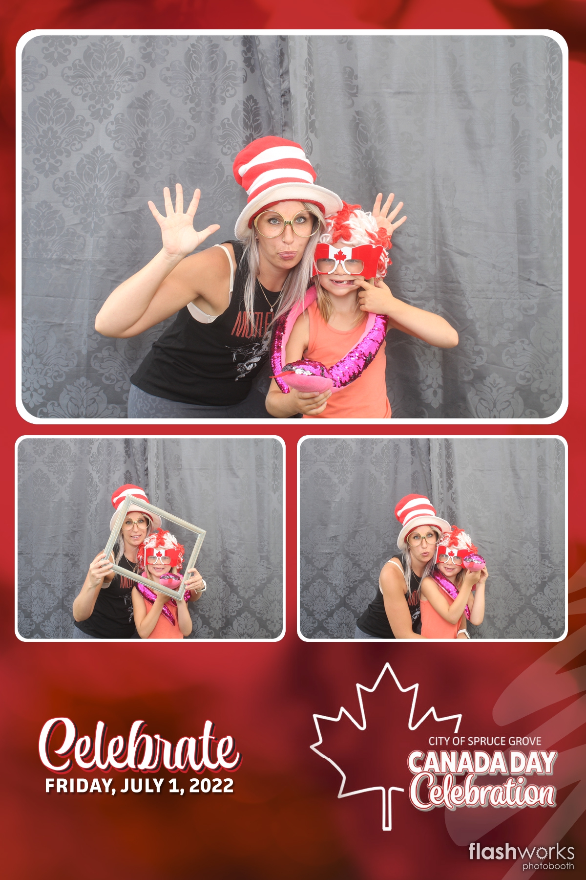 Spruce Grove Canada Day 2022 | View more photos from the event at gallery.flashworksphotobooth.com/u/FlashworksPhotoboothInc/Spruce-Grove-Canada-Day-2022
