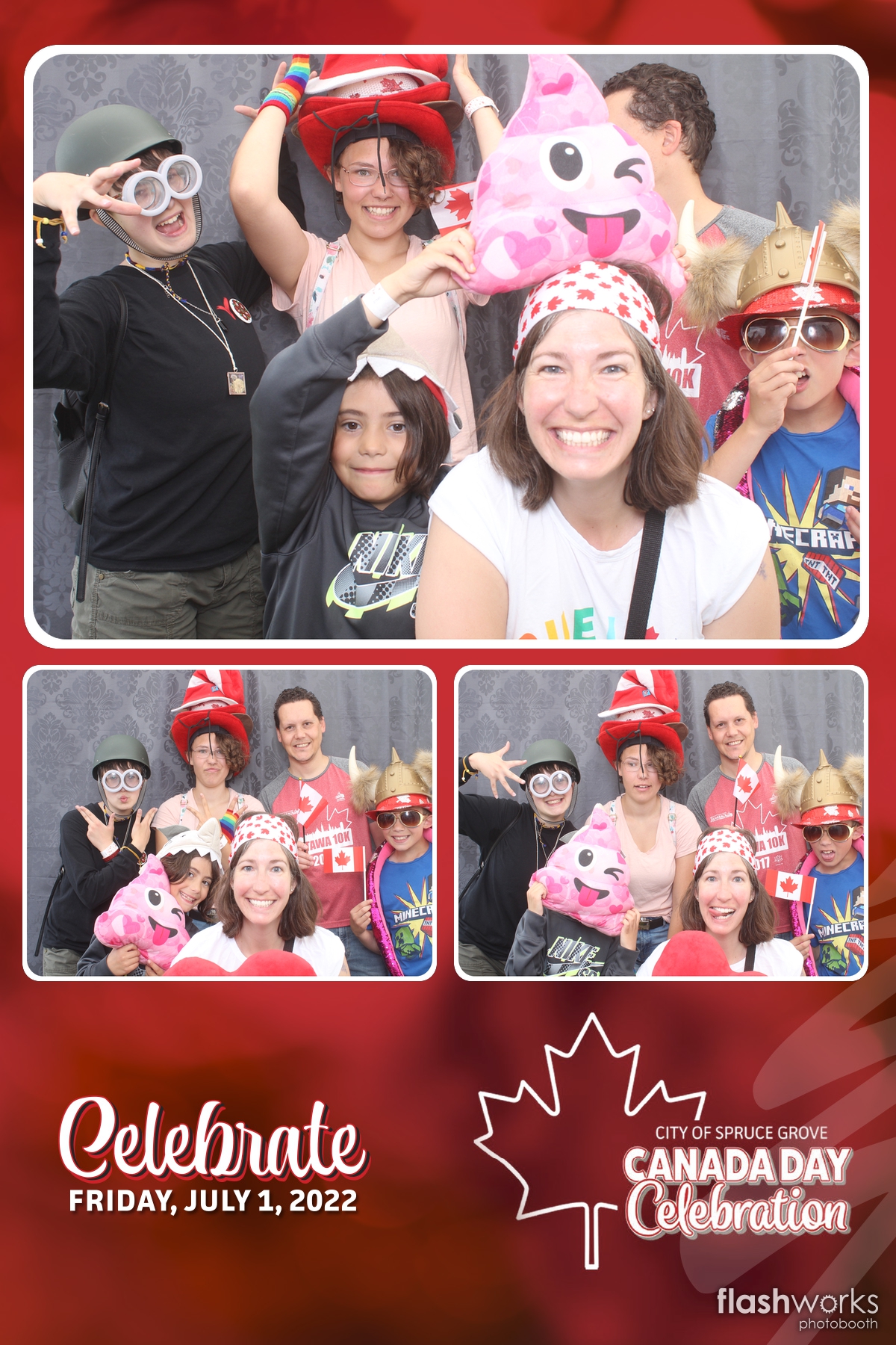 Spruce Grove Canada Day 2022 | View more photos from the event at gallery.flashworksphotobooth.com/u/FlashworksPhotoboothInc/Spruce-Grove-Canada-Day-2022