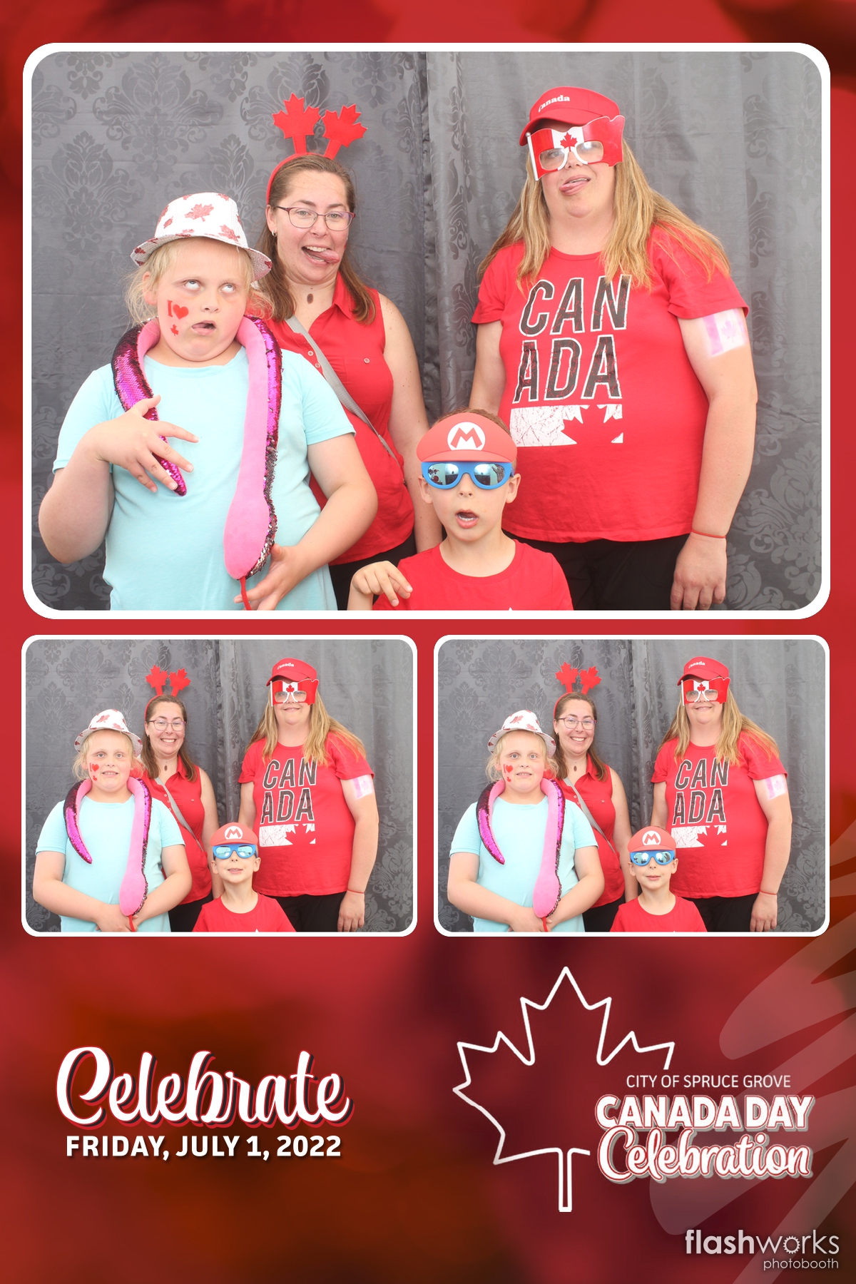 Spruce Grove Canada Day 2022 | View more photos from the event at gallery.flashworksphotobooth.com/u/FlashworksPhotoboothInc/Spruce-Grove-Canada-Day-2022