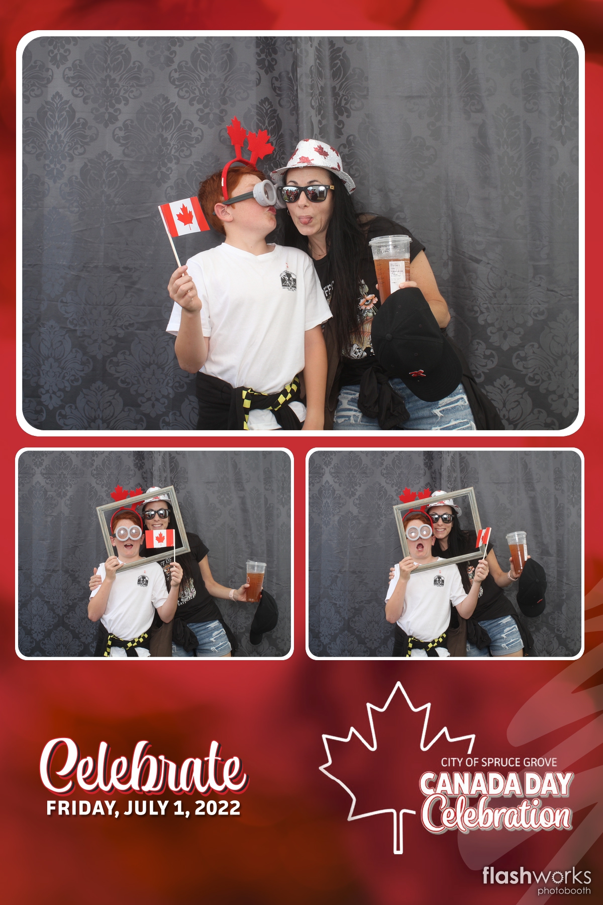 Spruce Grove Canada Day 2022 | View more photos from the event at v1.boothgallery.com/u/FlashworksPhotoboothInc/Spruce-Grove-Canada-Day-2022