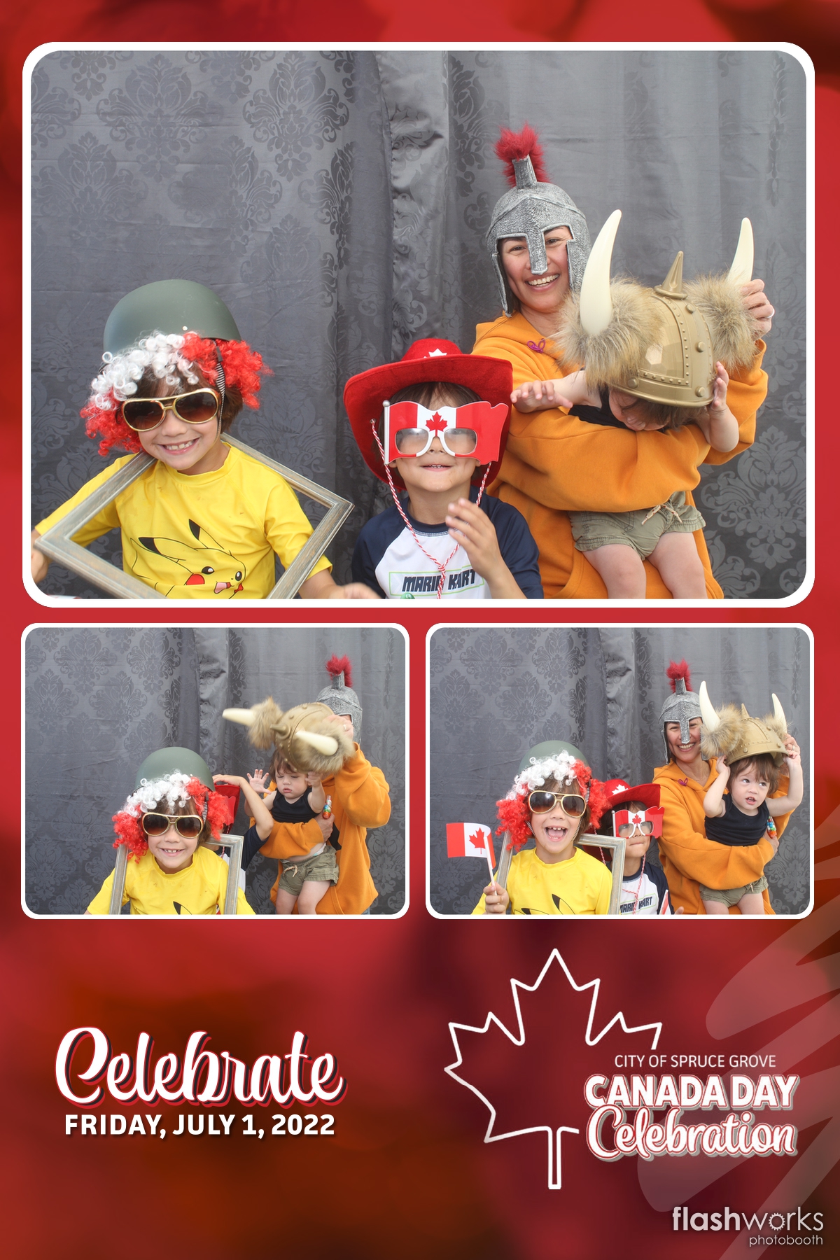 Spruce Grove Canada Day 2022 | View more photos from the event at gallery.flashworksphotobooth.com/u/FlashworksPhotoboothInc/Spruce-Grove-Canada-Day-2022