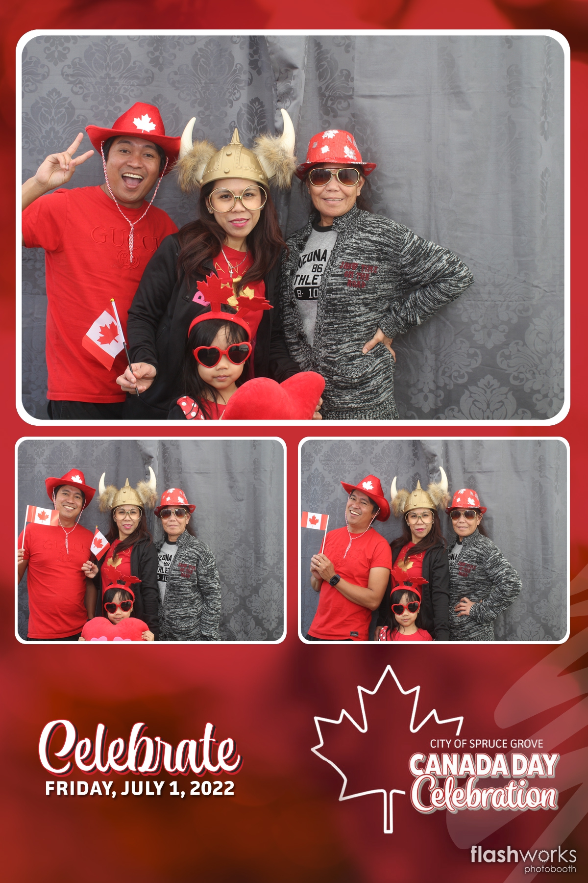 Spruce Grove Canada Day 2022 | View more photos from the event at gallery.flashworksphotobooth.com/u/FlashworksPhotoboothInc/Spruce-Grove-Canada-Day-2022