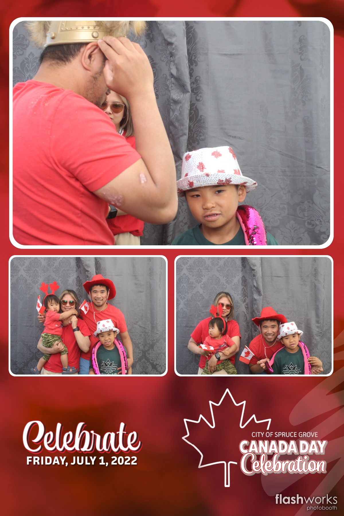 Spruce Grove Canada Day 2022 | View more photos from the event at gallery.flashworksphotobooth.com/u/FlashworksPhotoboothInc/Spruce-Grove-Canada-Day-2022