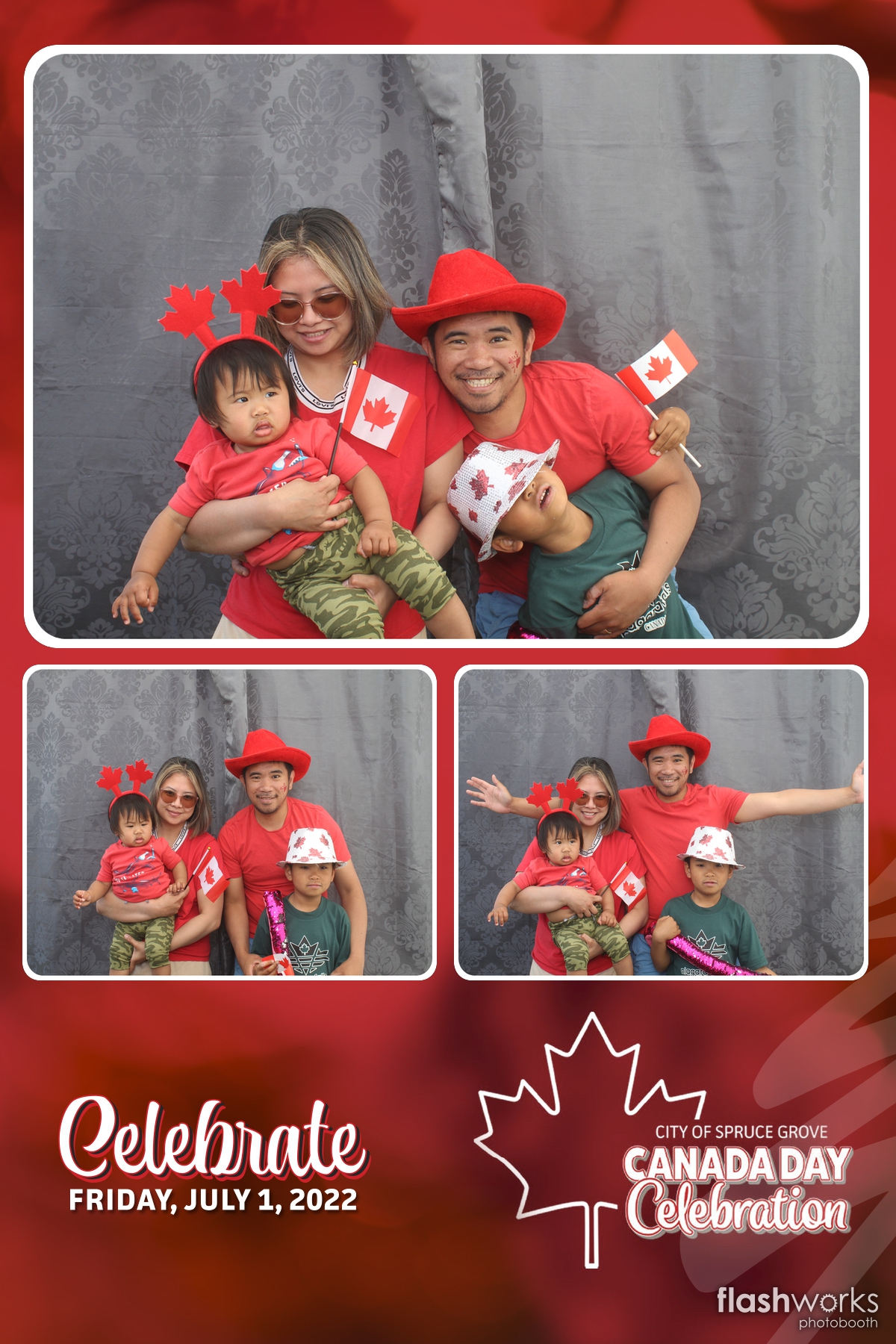 Spruce Grove Canada Day 2022 | View more photos from the event at gallery.flashworksphotobooth.com/u/FlashworksPhotoboothInc/Spruce-Grove-Canada-Day-2022
