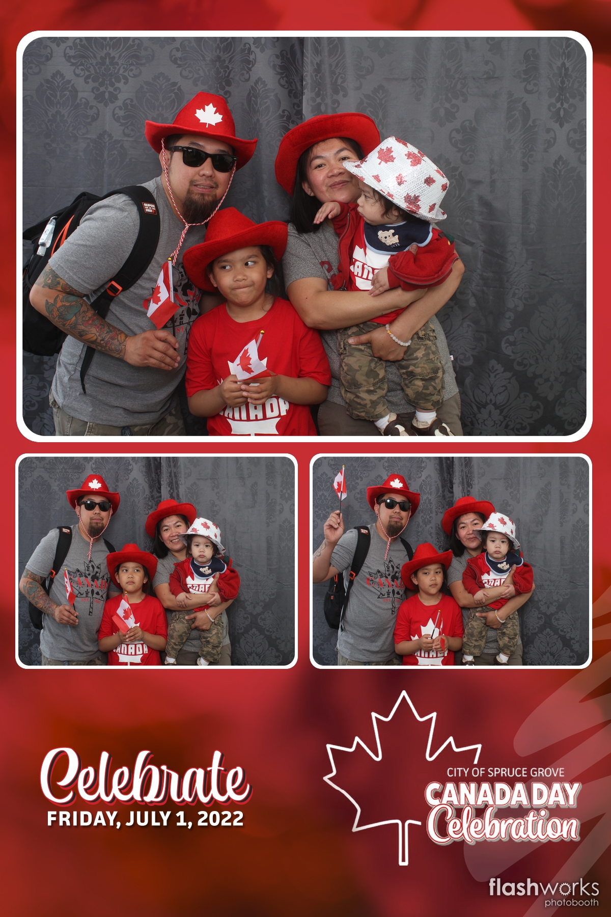 Spruce Grove Canada Day 2022 | View more photos from the event at gallery.flashworksphotobooth.com/u/FlashworksPhotoboothInc/Spruce-Grove-Canada-Day-2022
