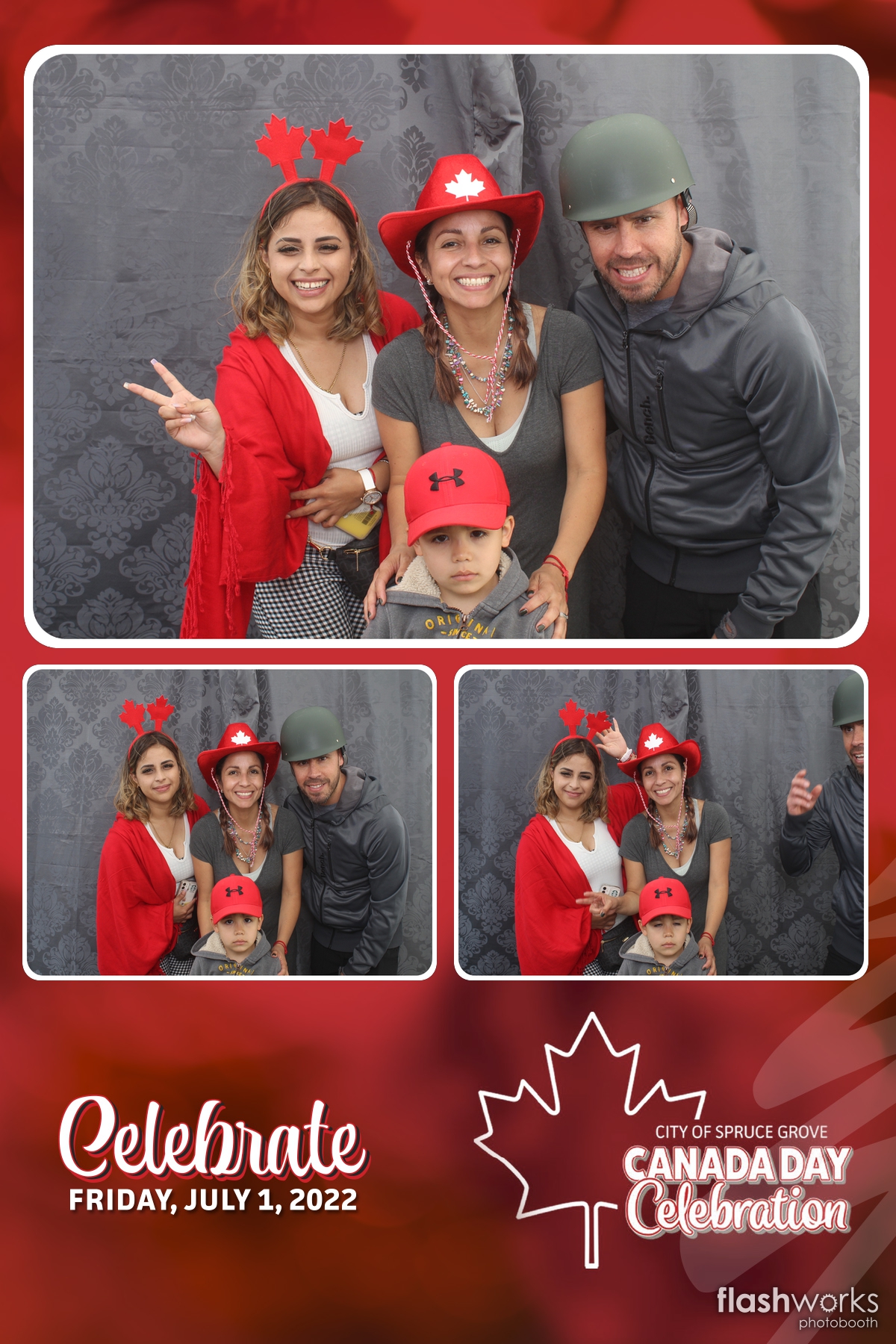 Spruce Grove Canada Day 2022 | View more photos from the event at v1.boothgallery.com/u/FlashworksPhotoboothInc/Spruce-Grove-Canada-Day-2022