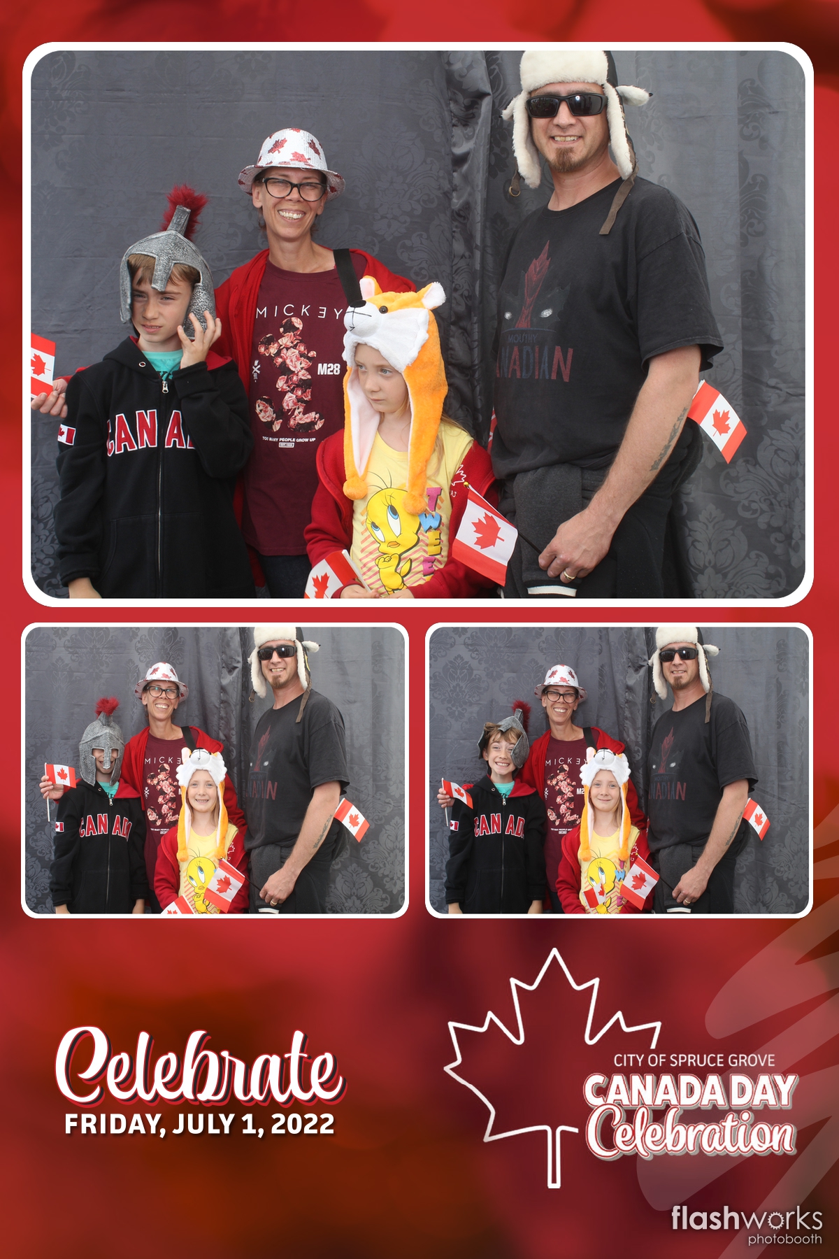Spruce Grove Canada Day 2022 | View more photos from the event at gallery.flashworksphotobooth.com/u/FlashworksPhotoboothInc/Spruce-Grove-Canada-Day-2022