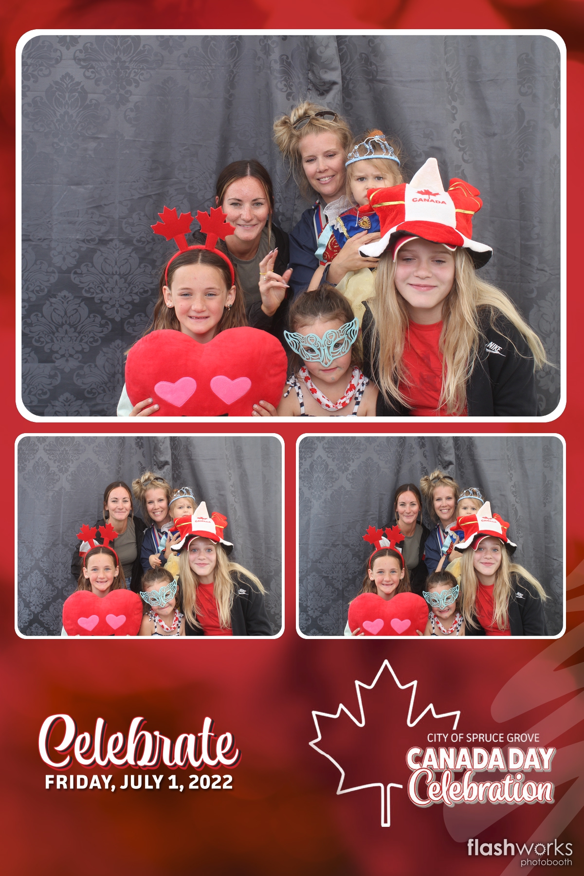 Spruce Grove Canada Day 2022 | View more photos from the event at gallery.flashworksphotobooth.com/u/FlashworksPhotoboothInc/Spruce-Grove-Canada-Day-2022