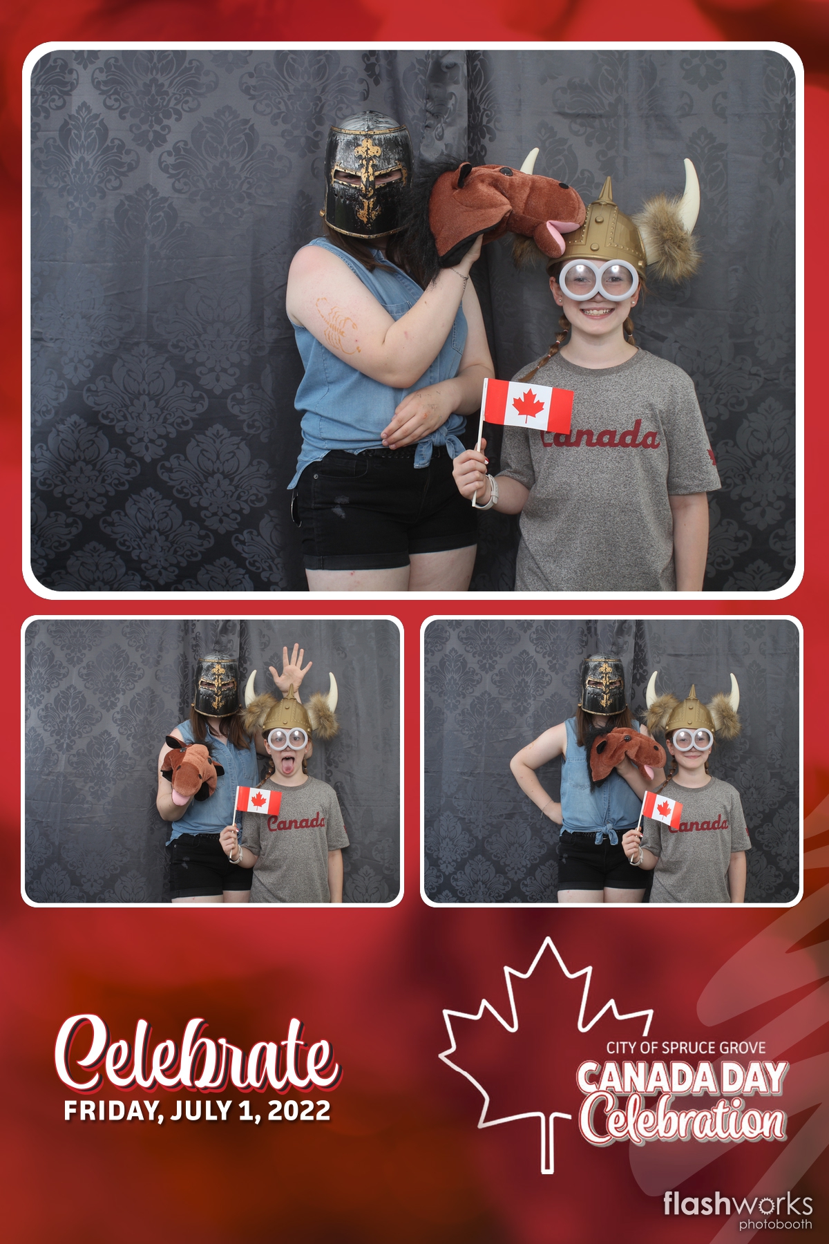 Spruce Grove Canada Day 2022 | View more photos from the event at gallery.flashworksphotobooth.com/u/FlashworksPhotoboothInc/Spruce-Grove-Canada-Day-2022