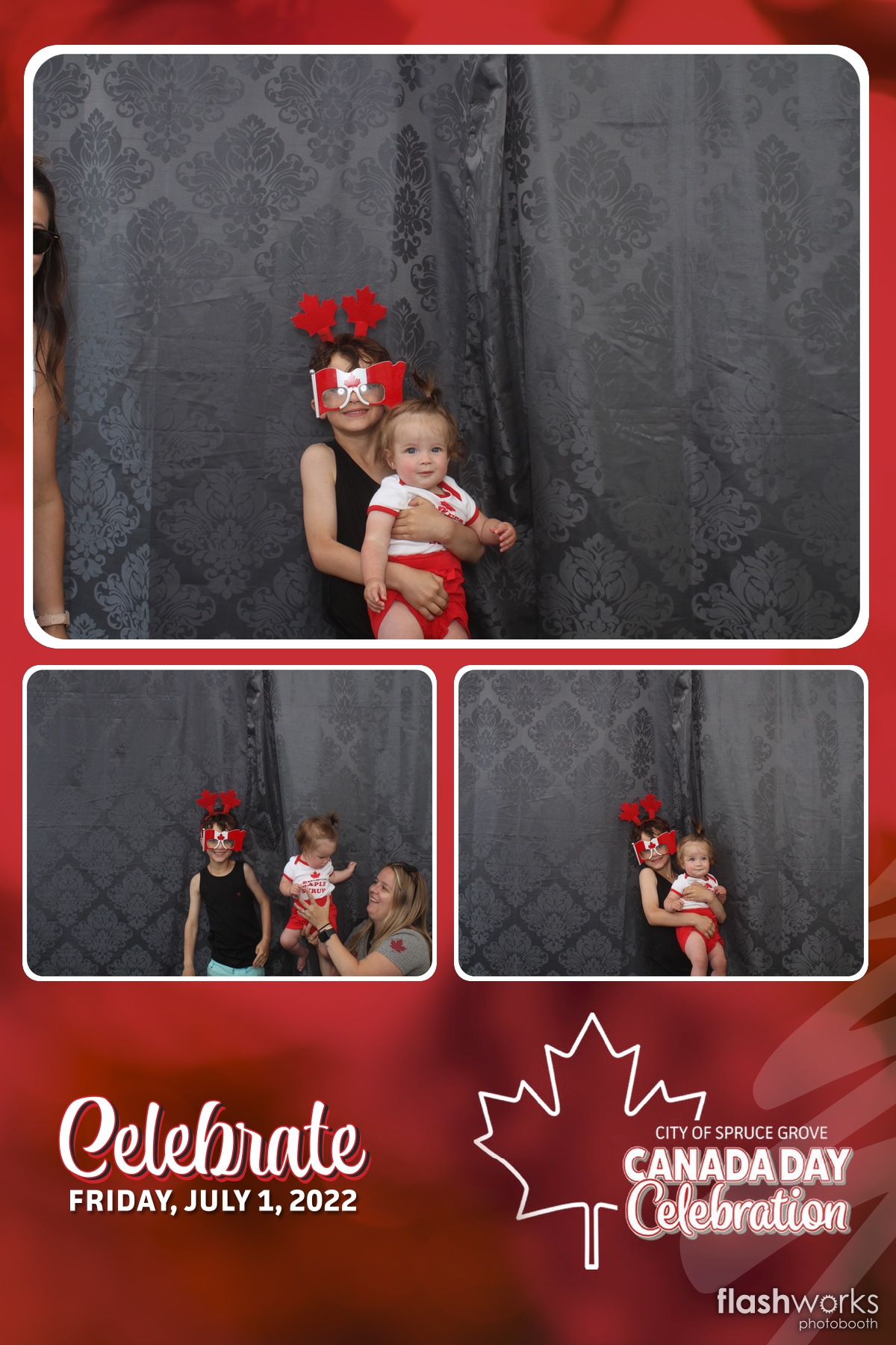 Spruce Grove Canada Day 2022 | View more photos from the event at gallery.flashworksphotobooth.com/u/FlashworksPhotoboothInc/Spruce-Grove-Canada-Day-2022