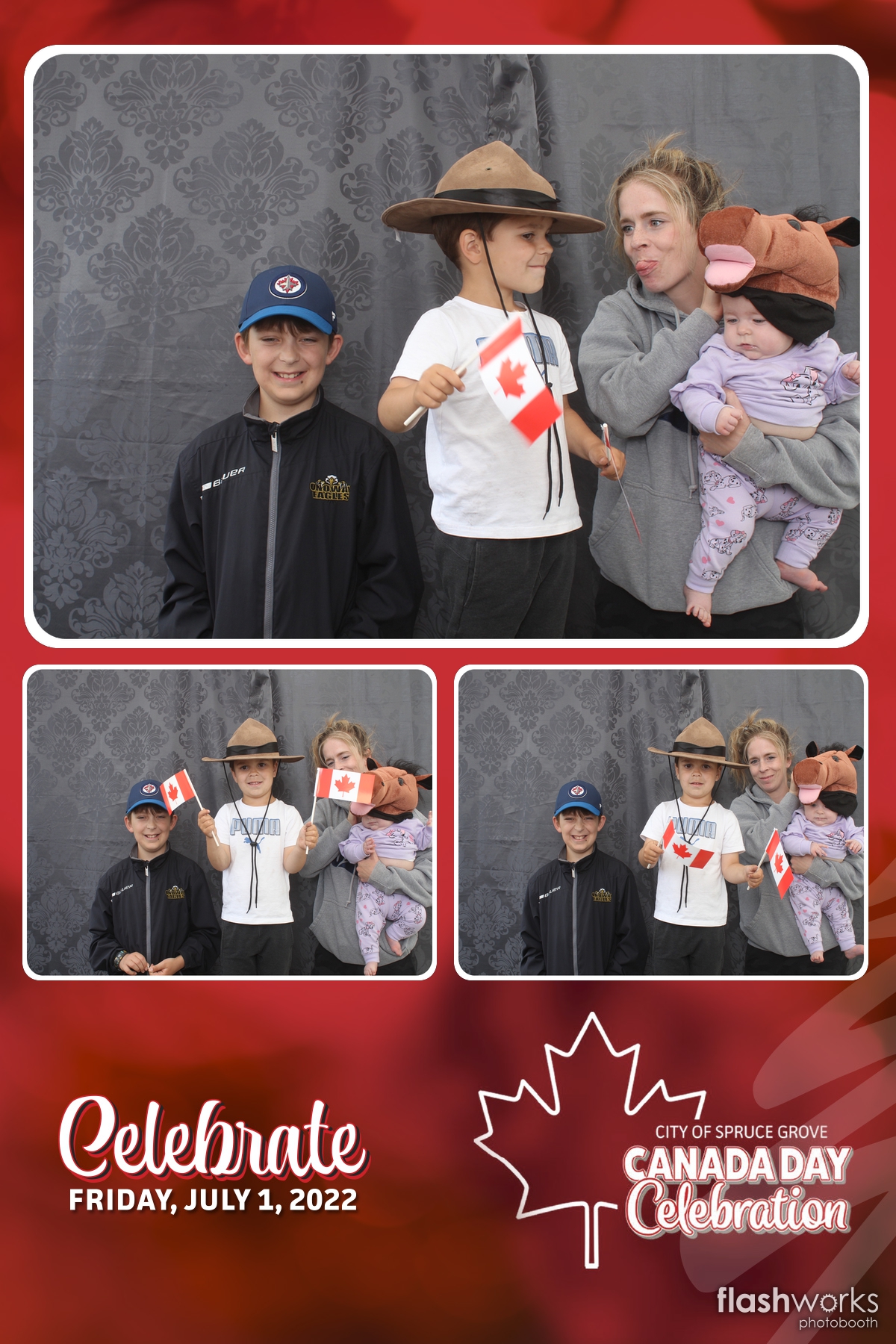Spruce Grove Canada Day 2022 | View more photos from the event at gallery.flashworksphotobooth.com/u/FlashworksPhotoboothInc/Spruce-Grove-Canada-Day-2022