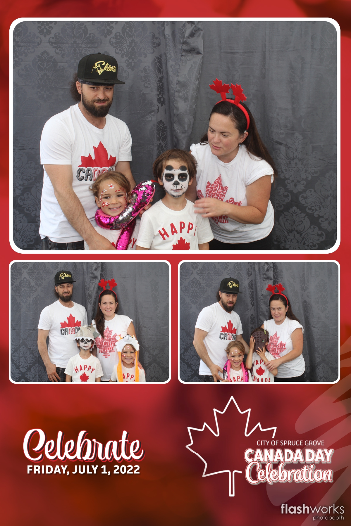 Spruce Grove Canada Day 2022 | View more photos from the event at gallery.flashworksphotobooth.com/u/FlashworksPhotoboothInc/Spruce-Grove-Canada-Day-2022
