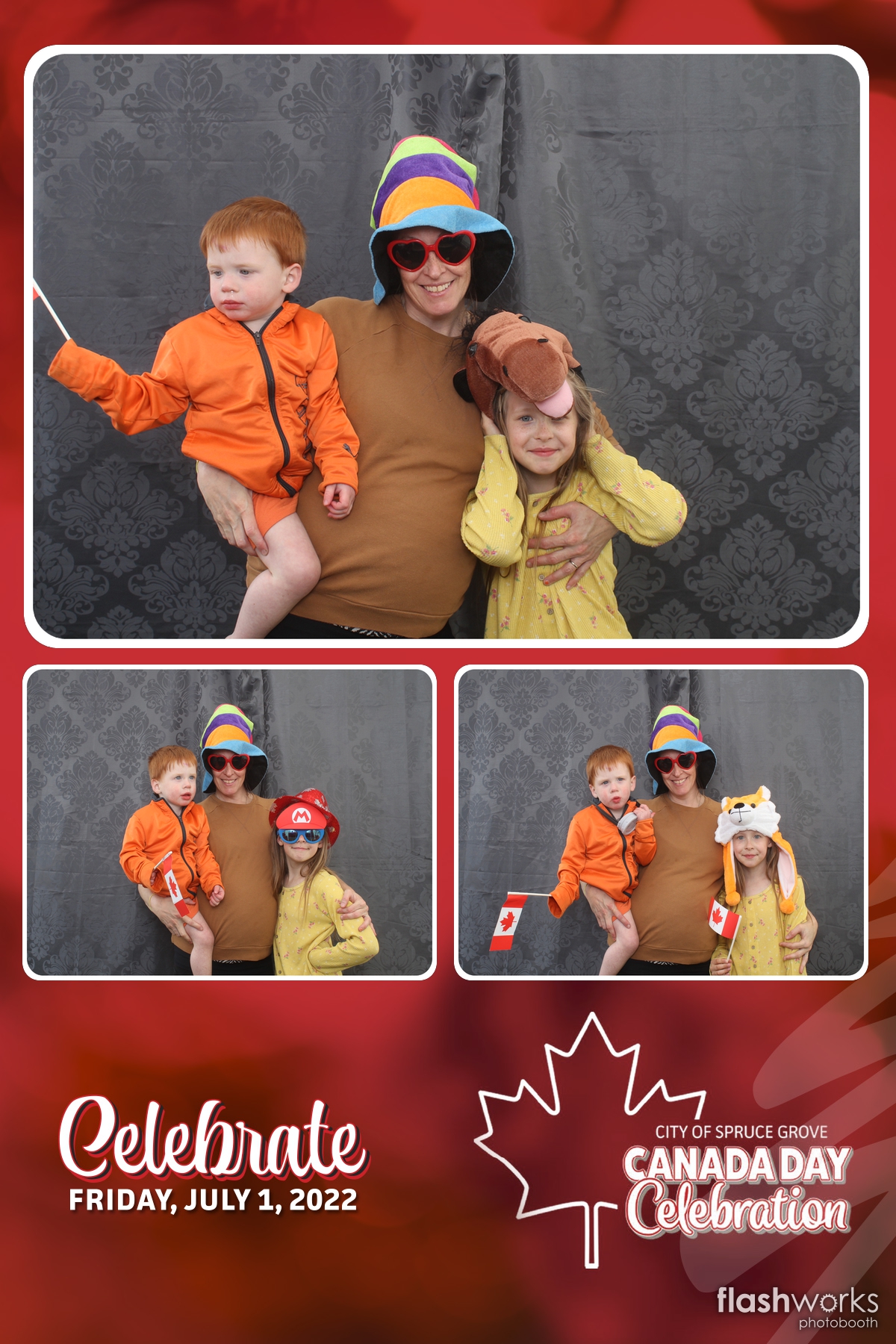 Spruce Grove Canada Day 2022 | View more photos from the event at gallery.flashworksphotobooth.com/u/FlashworksPhotoboothInc/Spruce-Grove-Canada-Day-2022