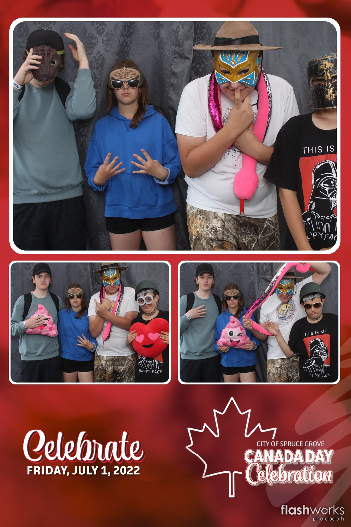 Spruce Grove Canada Day 2022 | View more photos from the event at gallery.flashworksphotobooth.com/u/FlashworksPhotoboothInc/Spruce-Grove-Canada-Day-2022