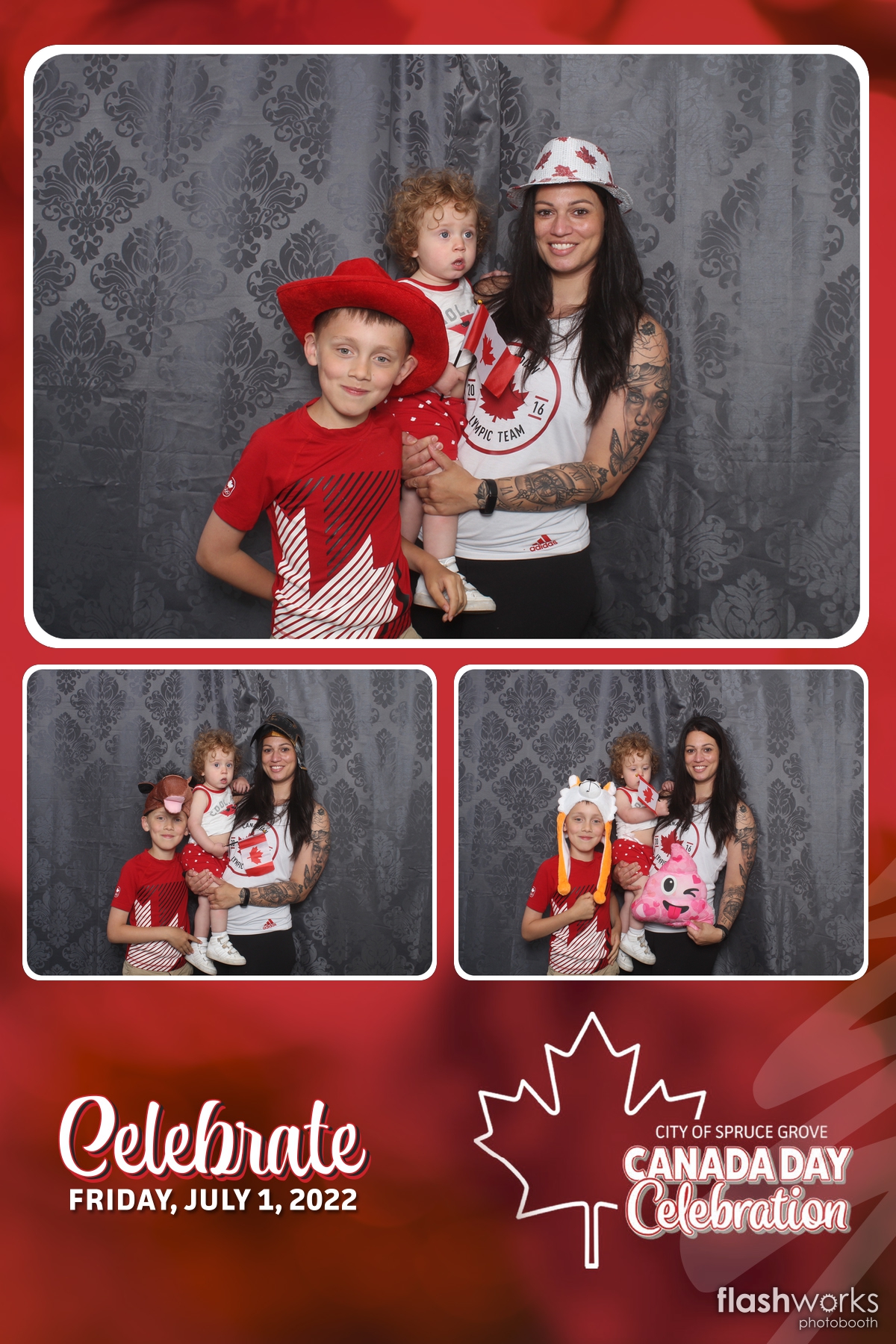 Spruce Grove Canada Day 2022 | View more photos from the event at v1.boothgallery.com/u/FlashworksPhotoboothInc/Spruce-Grove-Canada-Day-2022