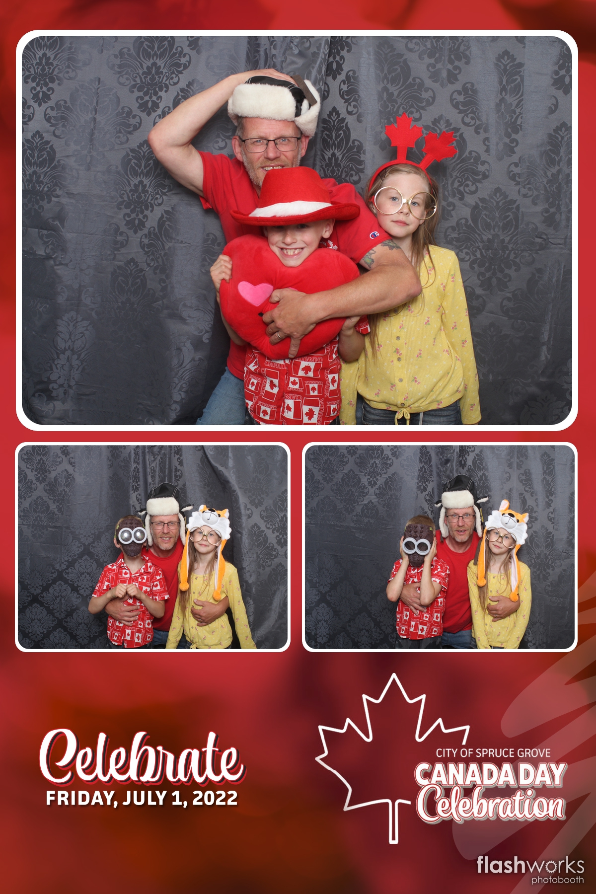 Spruce Grove Canada Day 2022 | View more photos from the event at gallery.flashworksphotobooth.com/u/FlashworksPhotoboothInc/Spruce-Grove-Canada-Day-2022