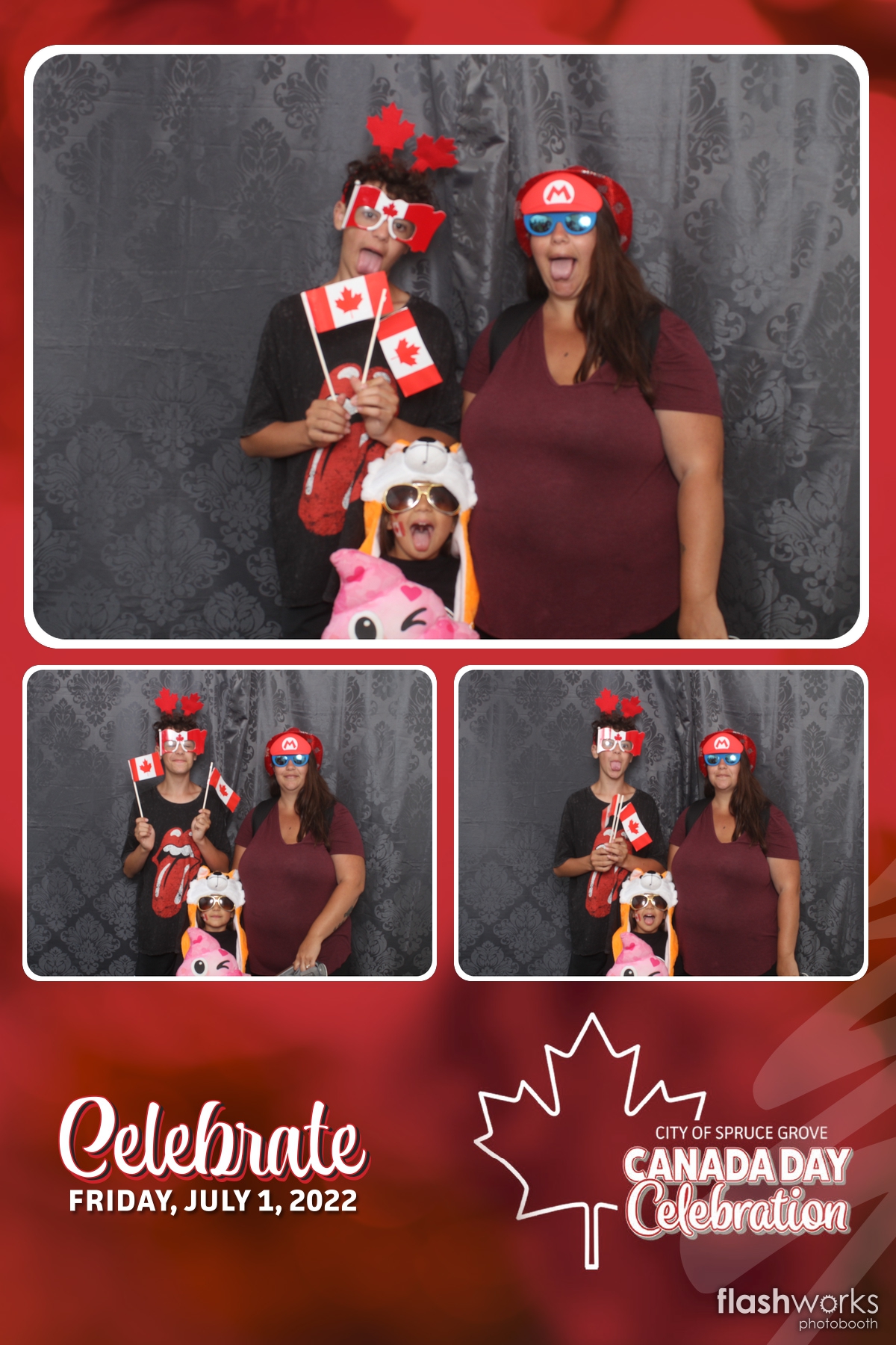 Spruce Grove Canada Day 2022 | View more photos from the event at gallery.flashworksphotobooth.com/u/FlashworksPhotoboothInc/Spruce-Grove-Canada-Day-2022