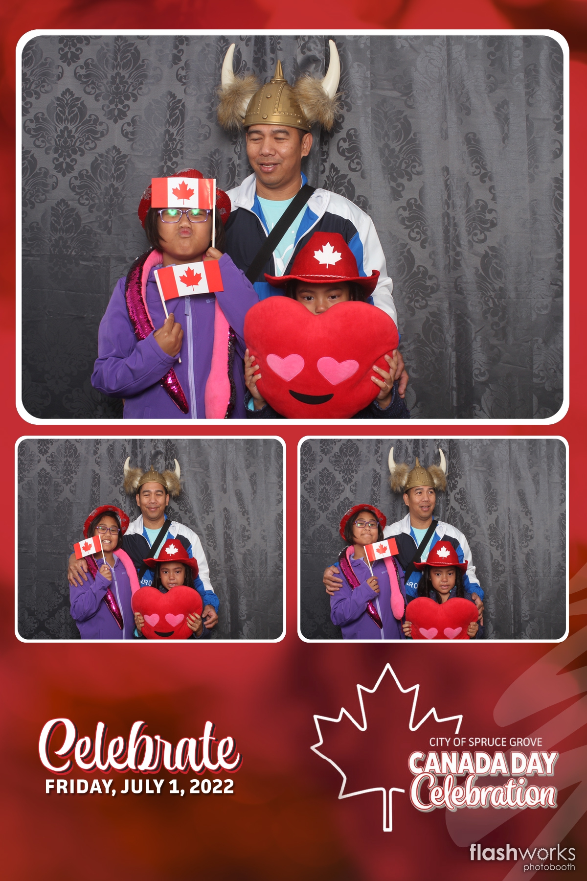 Spruce Grove Canada Day 2022 | View more photos from the event at gallery.flashworksphotobooth.com/u/FlashworksPhotoboothInc/Spruce-Grove-Canada-Day-2022