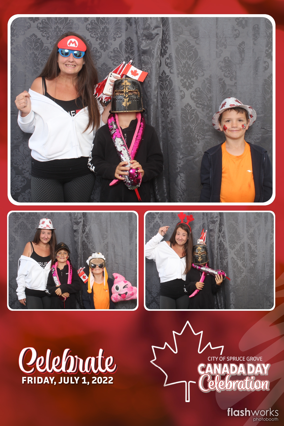 Spruce Grove Canada Day 2022 | View more photos from the event at gallery.flashworksphotobooth.com/u/FlashworksPhotoboothInc/Spruce-Grove-Canada-Day-2022