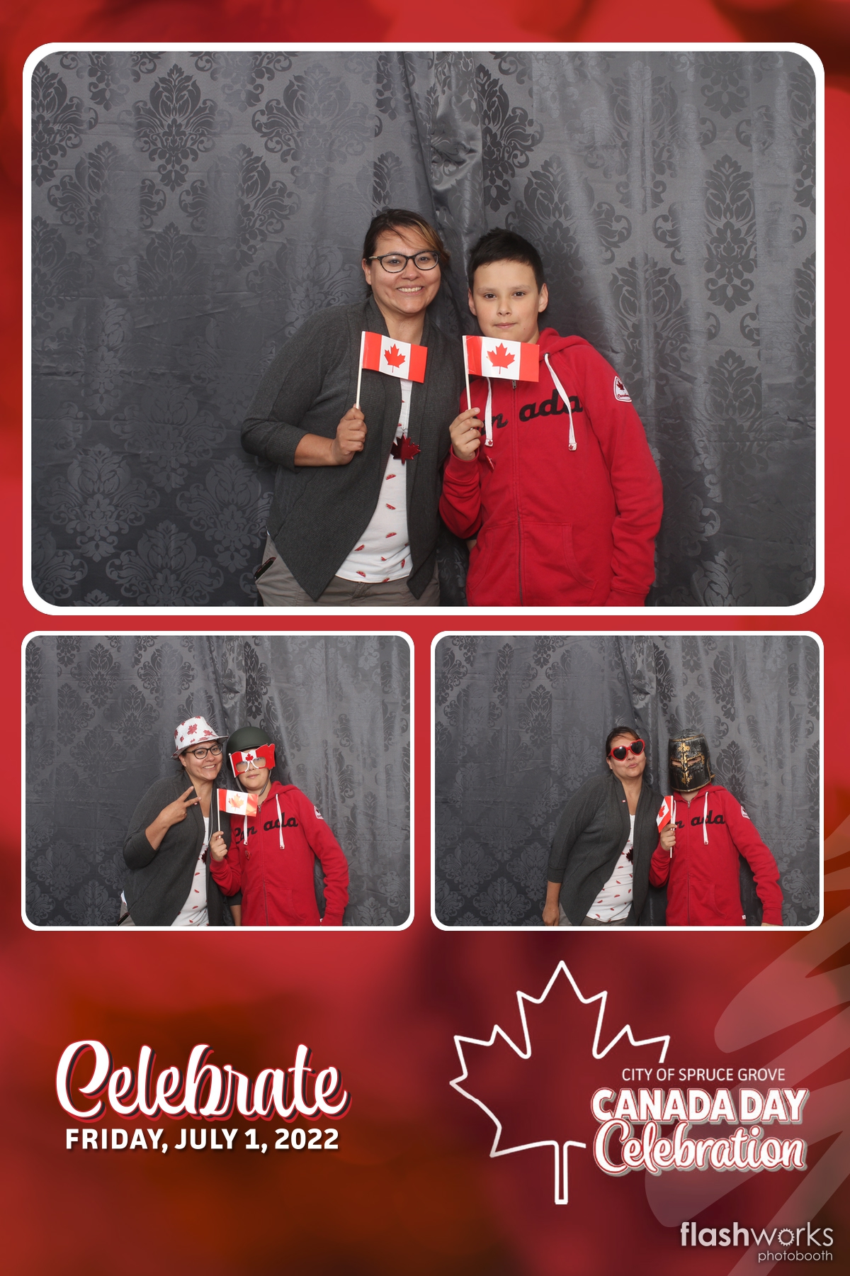 Spruce Grove Canada Day 2022 | View more photos from the event at gallery.flashworksphotobooth.com/u/FlashworksPhotoboothInc/Spruce-Grove-Canada-Day-2022