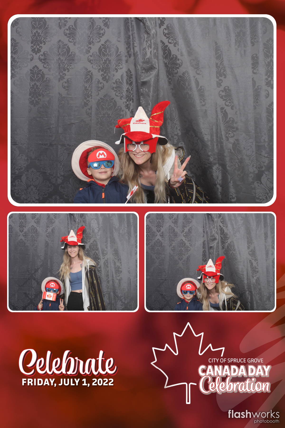 Spruce Grove Canada Day 2022 | View more photos from the event at gallery.flashworksphotobooth.com/u/FlashworksPhotoboothInc/Spruce-Grove-Canada-Day-2022