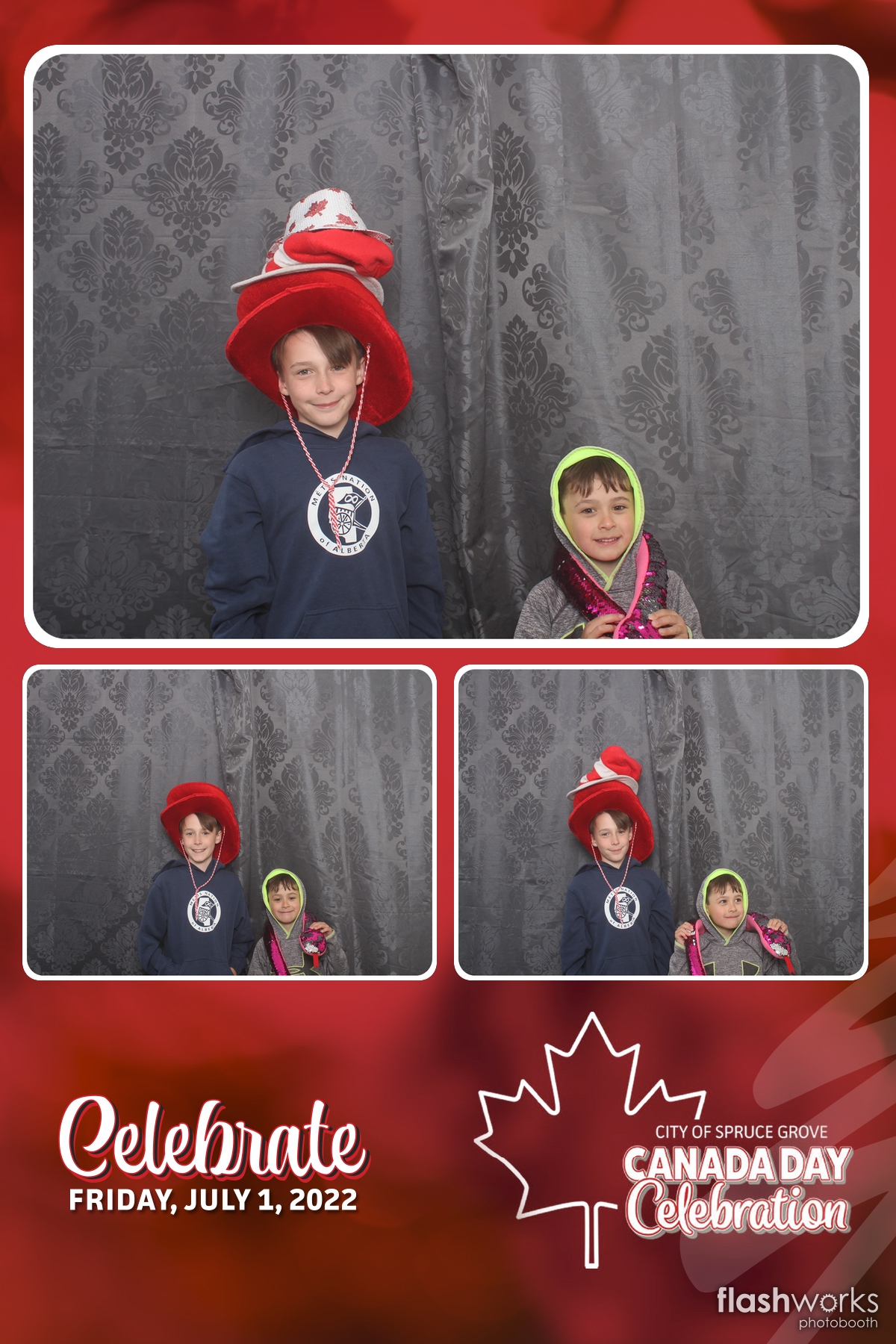 Spruce Grove Canada Day 2022 | View more photos from the event at gallery.flashworksphotobooth.com/u/FlashworksPhotoboothInc/Spruce-Grove-Canada-Day-2022