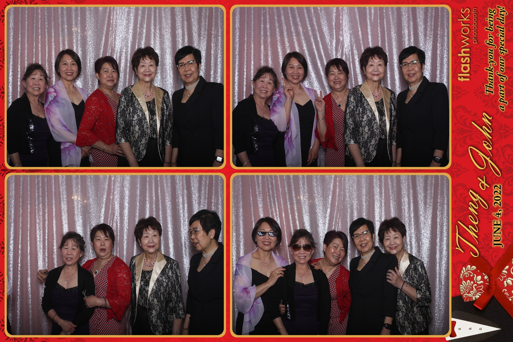 Theng & John's Wedding | View more photos from the event at gallery.flashworksphotobooth.com/u/FlashworksPhotoboothInc/Theng-Johns-Wedding