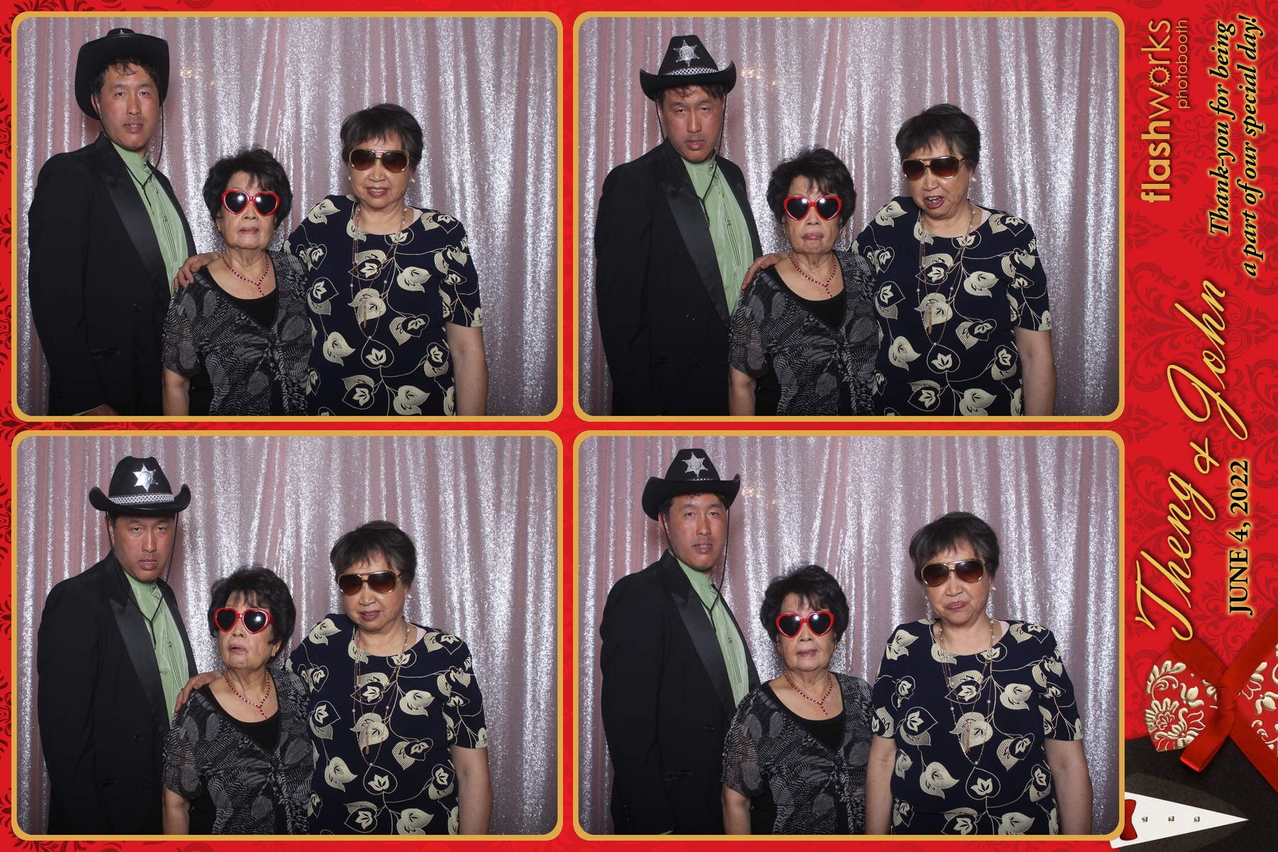 Theng & John's Wedding | View more photos from the event at gallery.flashworksphotobooth.com/u/FlashworksPhotoboothInc/Theng-Johns-Wedding