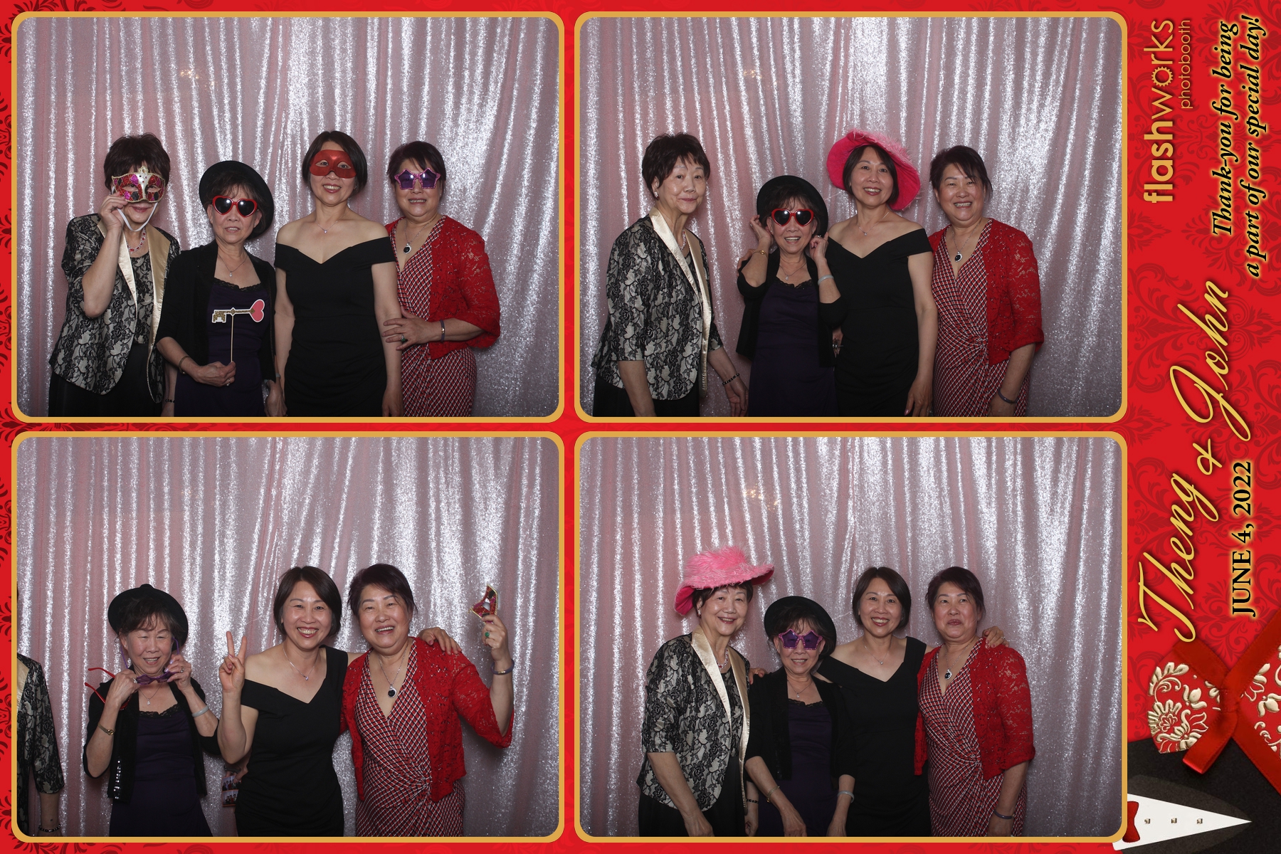 Theng & John's Wedding | View more photos from the event at gallery.flashworksphotobooth.com/u/FlashworksPhotoboothInc/Theng-Johns-Wedding