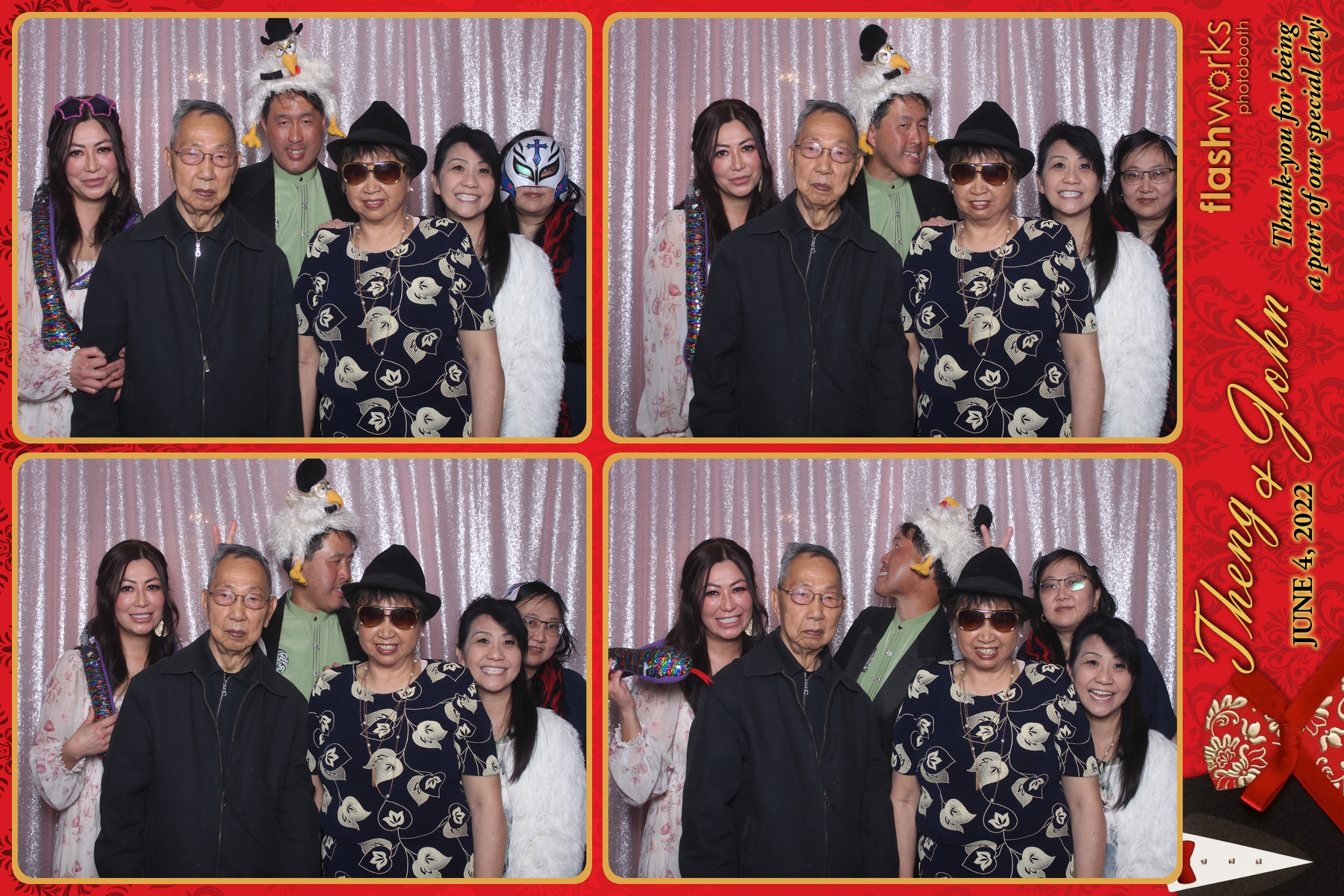 Theng & John's Wedding | View more photos from the event at gallery.flashworksphotobooth.com/u/FlashworksPhotoboothInc/Theng-Johns-Wedding
