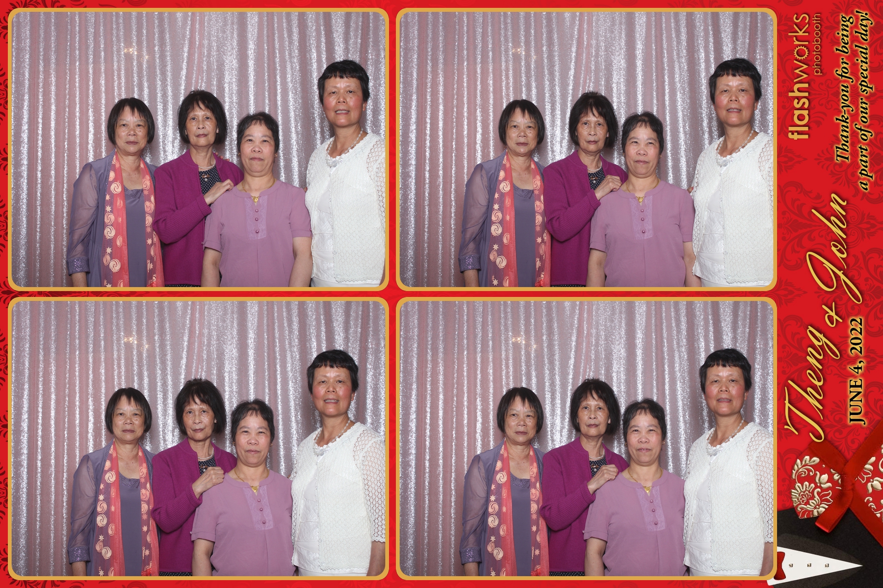 Theng & John's Wedding | View more photos from the event at gallery.flashworksphotobooth.com/u/FlashworksPhotoboothInc/Theng-Johns-Wedding
