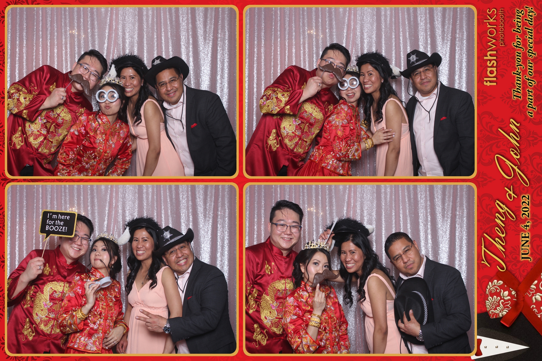 Theng & John's Wedding | View more photos from the event at gallery.flashworksphotobooth.com/u/FlashworksPhotoboothInc/Theng-Johns-Wedding