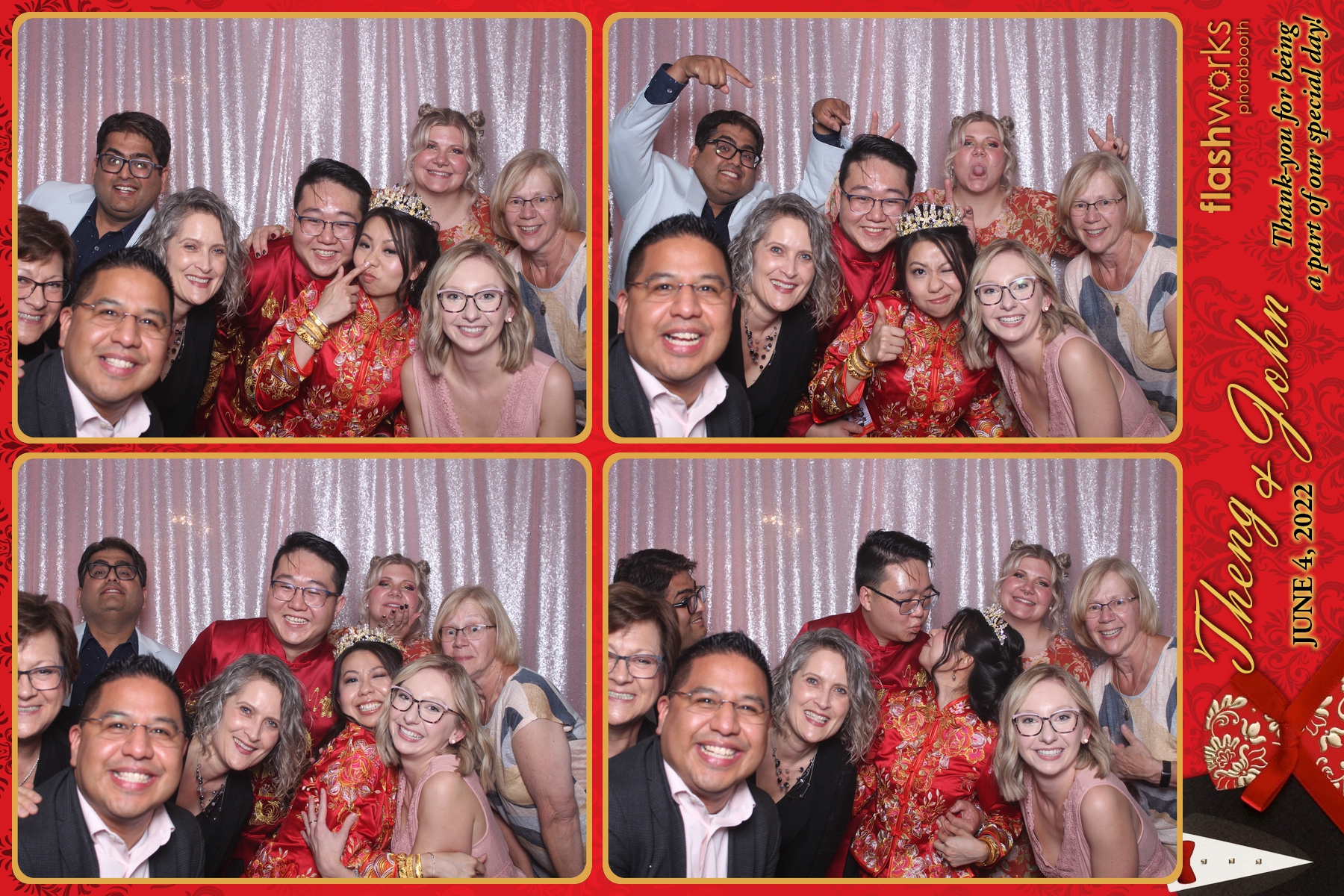 Theng & John's Wedding | View more photos from the event at gallery.flashworksphotobooth.com/u/FlashworksPhotoboothInc/Theng-Johns-Wedding