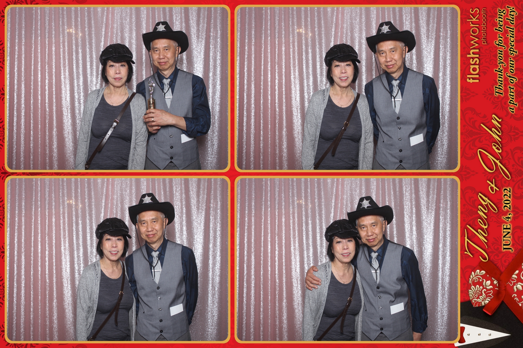 Theng & John's Wedding | View more photos from the event at gallery.flashworksphotobooth.com/u/FlashworksPhotoboothInc/Theng-Johns-Wedding