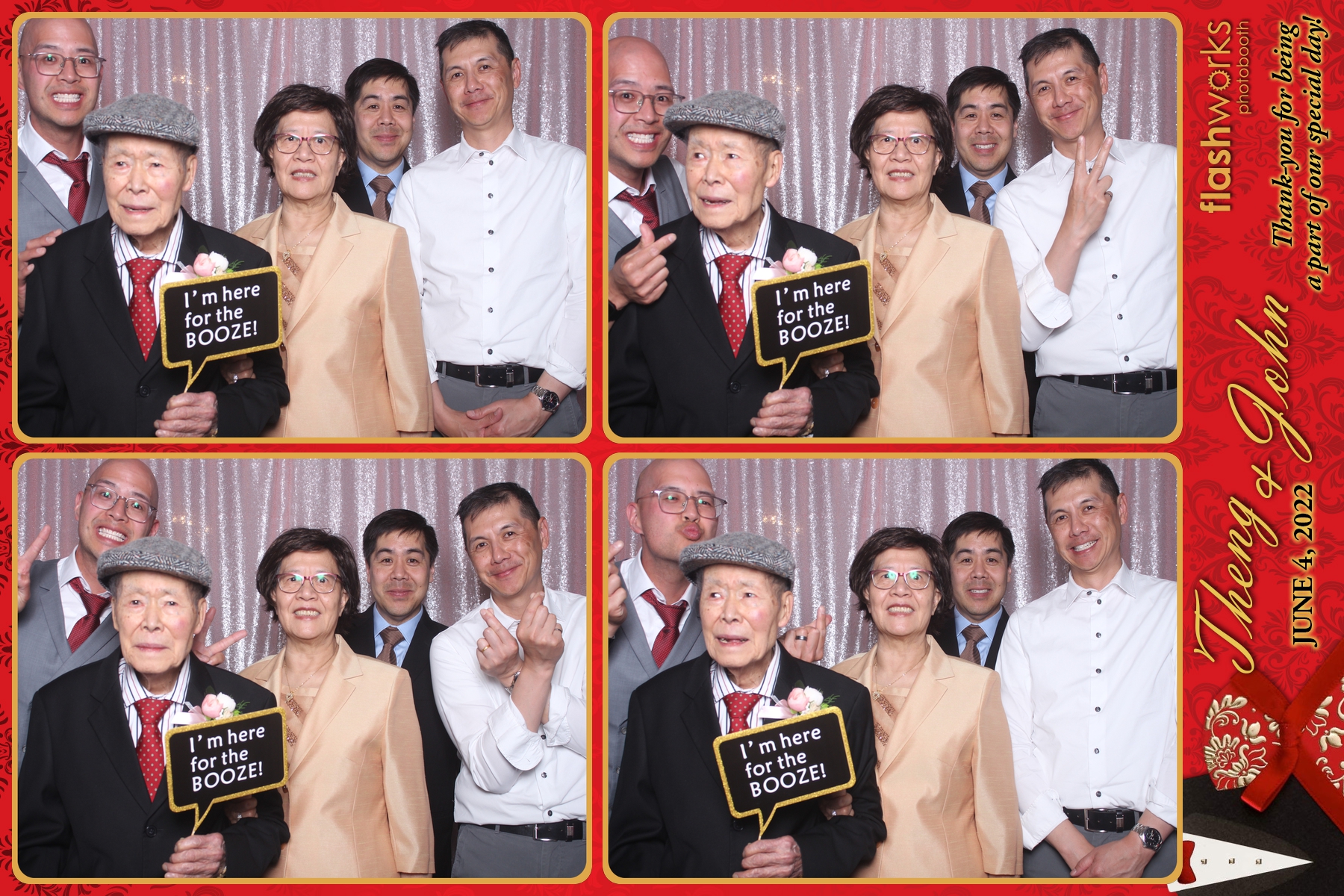 Theng & John's Wedding | View more photos from the event at gallery.flashworksphotobooth.com/u/FlashworksPhotoboothInc/Theng-Johns-Wedding