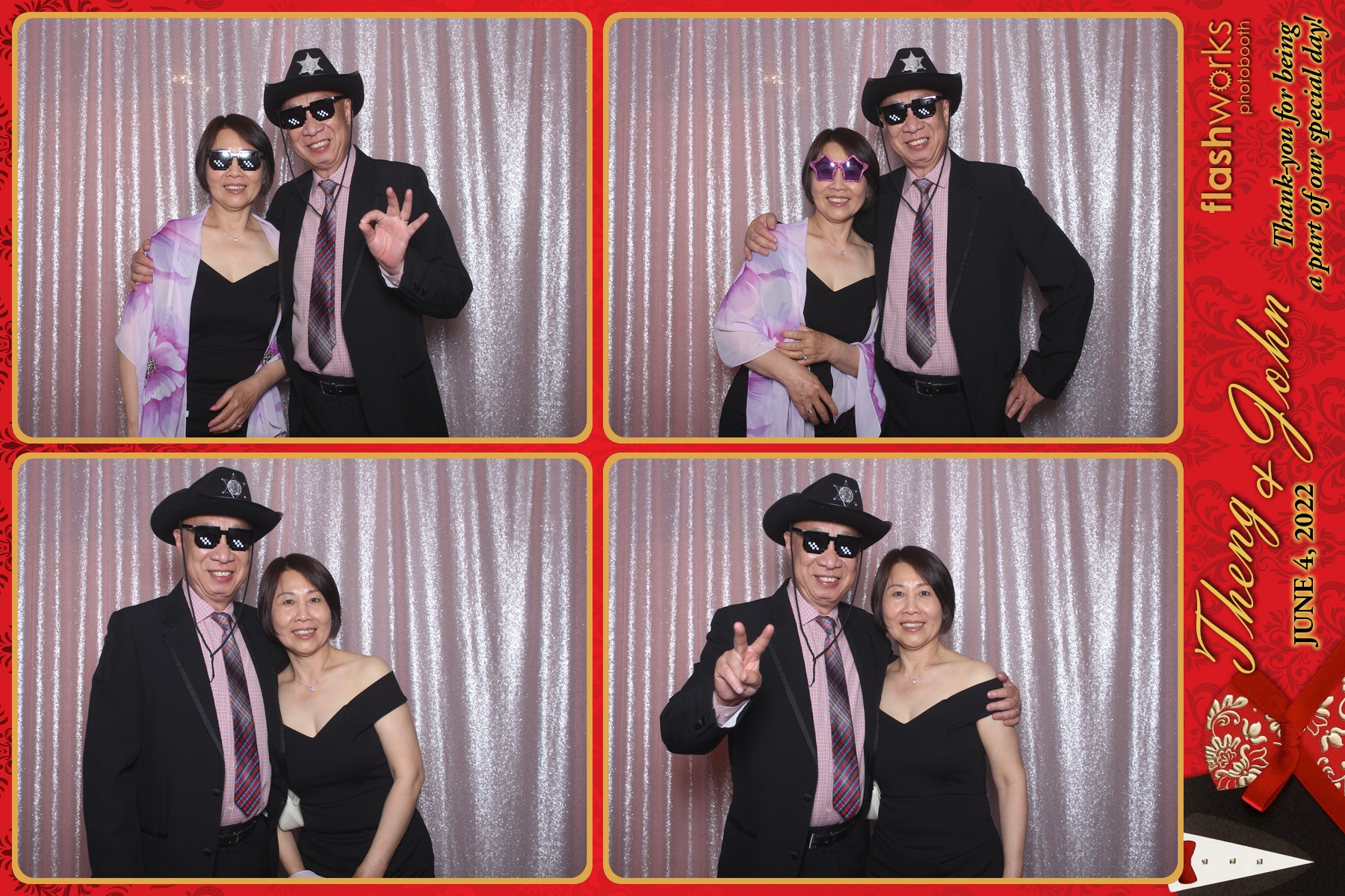 Theng & John's Wedding | View more photos from the event at gallery.flashworksphotobooth.com/u/FlashworksPhotoboothInc/Theng-Johns-Wedding