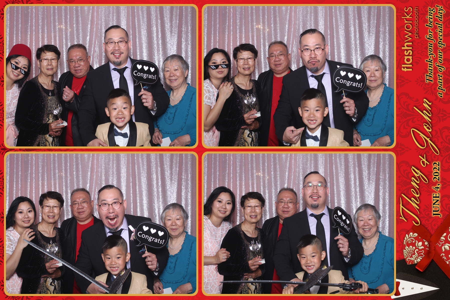Theng & John's Wedding | View more photos from the event at gallery.flashworksphotobooth.com/u/FlashworksPhotoboothInc/Theng-Johns-Wedding
