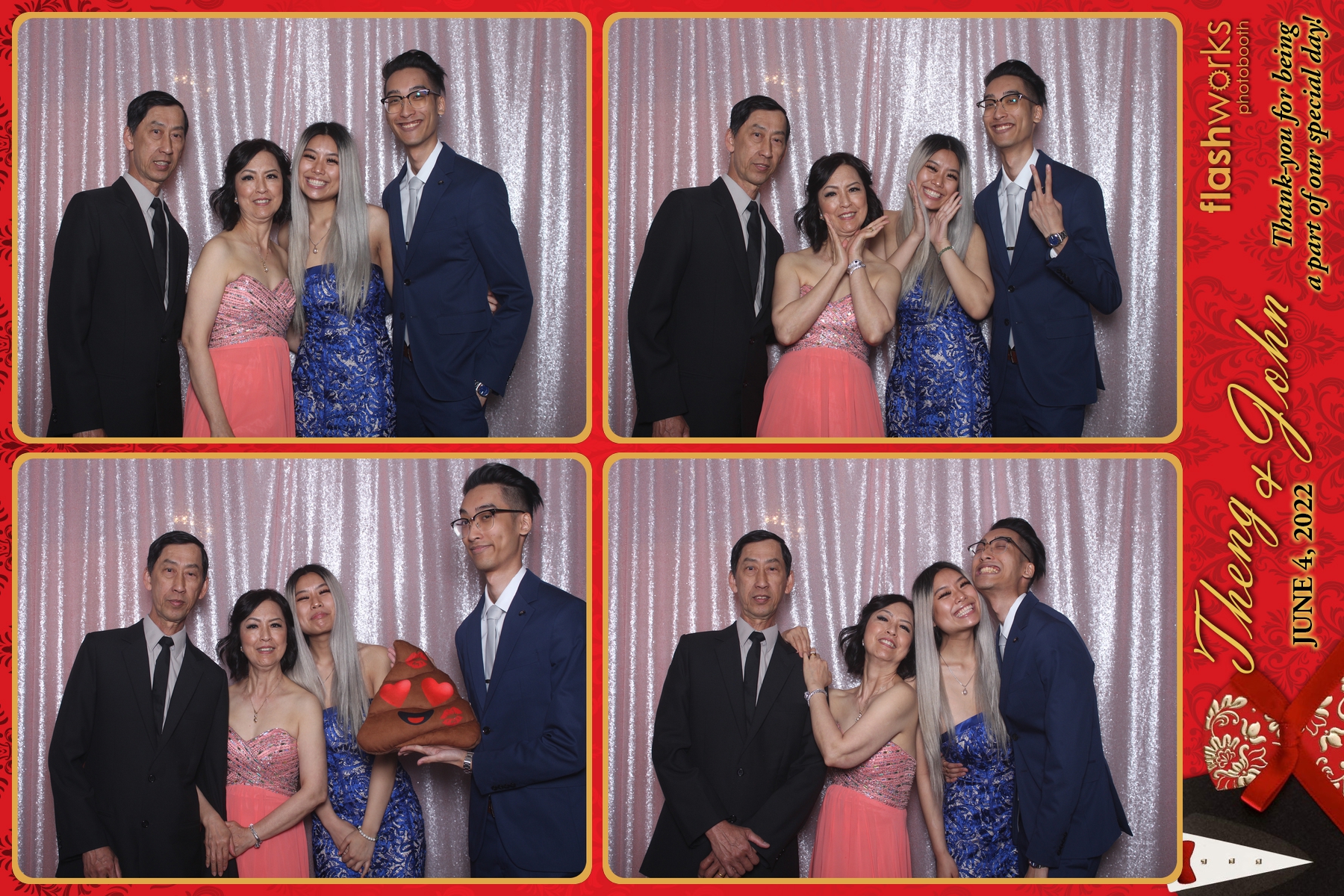 Theng & John's Wedding | View more photos from the event at gallery.flashworksphotobooth.com/u/FlashworksPhotoboothInc/Theng-Johns-Wedding