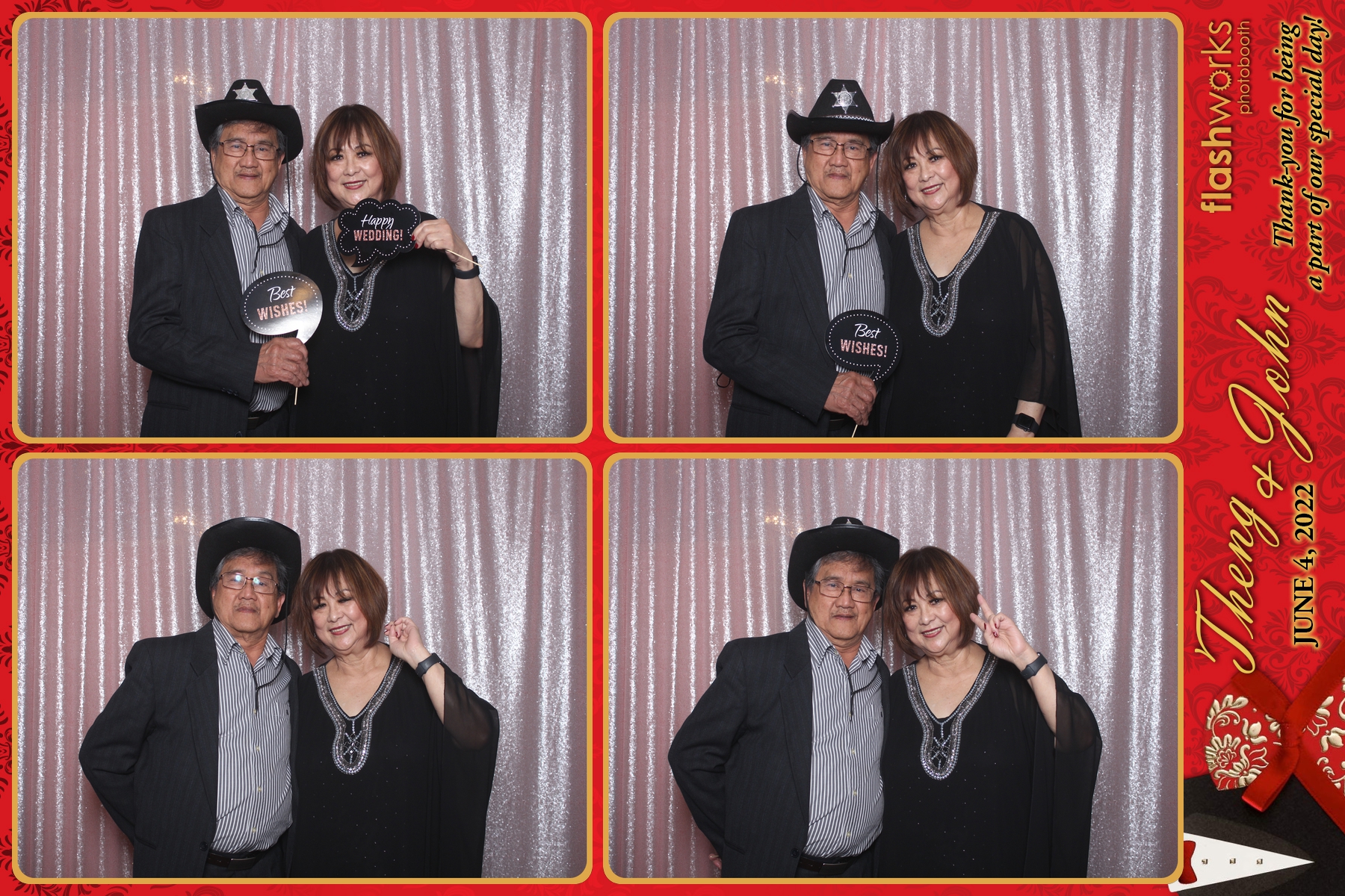 Theng & John's Wedding | View more photos from the event at gallery.flashworksphotobooth.com/u/FlashworksPhotoboothInc/Theng-Johns-Wedding