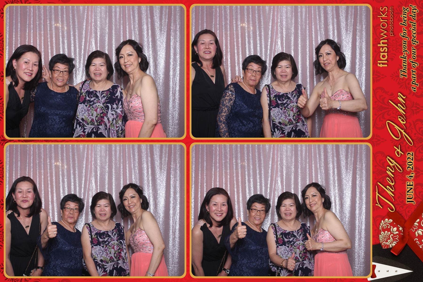 Theng & John's Wedding | View more photos from the event at gallery.flashworksphotobooth.com/u/FlashworksPhotoboothInc/Theng-Johns-Wedding