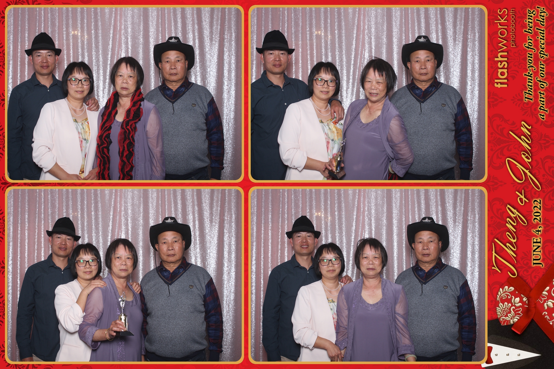 Theng & John's Wedding | View more photos from the event at gallery.flashworksphotobooth.com/u/FlashworksPhotoboothInc/Theng-Johns-Wedding