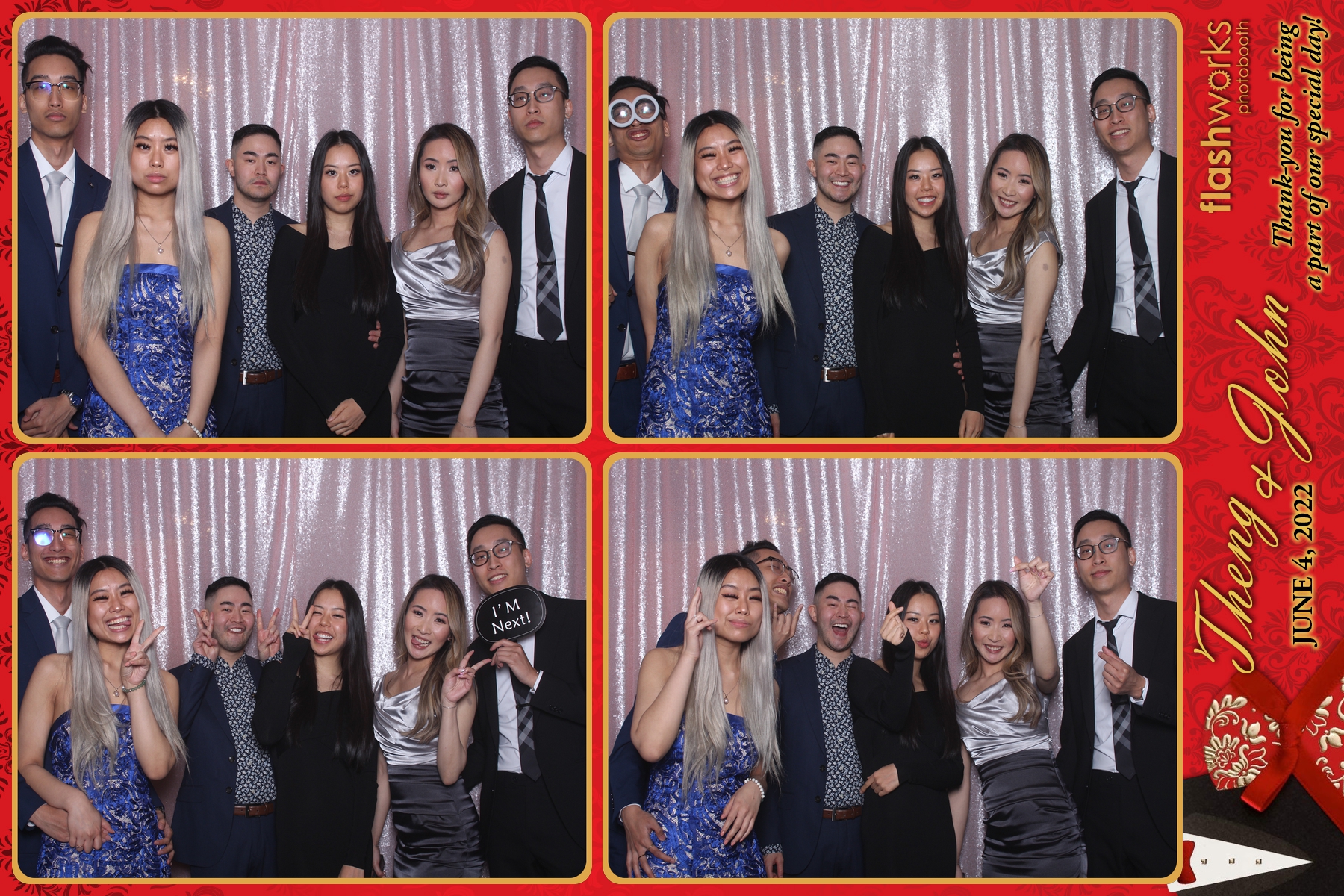 Theng & John's Wedding | View more photos from the event at gallery.flashworksphotobooth.com/u/FlashworksPhotoboothInc/Theng-Johns-Wedding