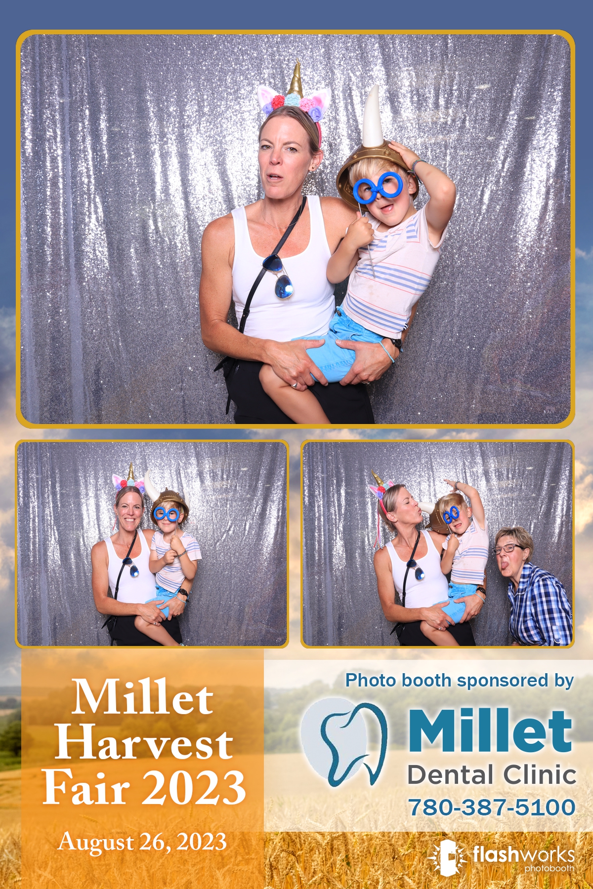 2023 Millet Harvest Fair | View more photos from the event at gallery.flashworksphotobooth.com/u/FlashworksPhotoboothInc/2023-Millet-Harvest-Fair