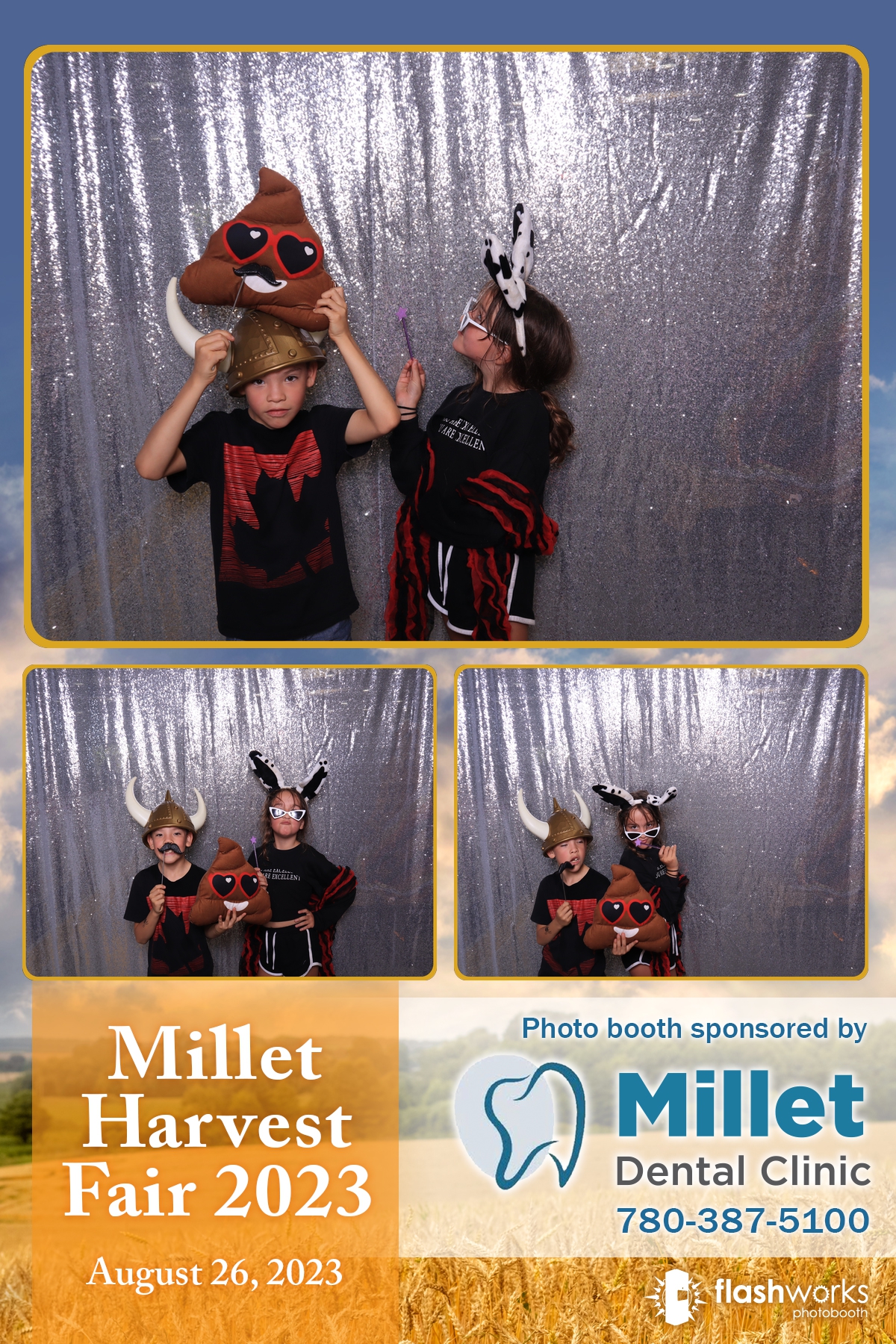 2023 Millet Harvest Fair | View more photos from the event at gallery.flashworksphotobooth.com/u/FlashworksPhotoboothInc/2023-Millet-Harvest-Fair