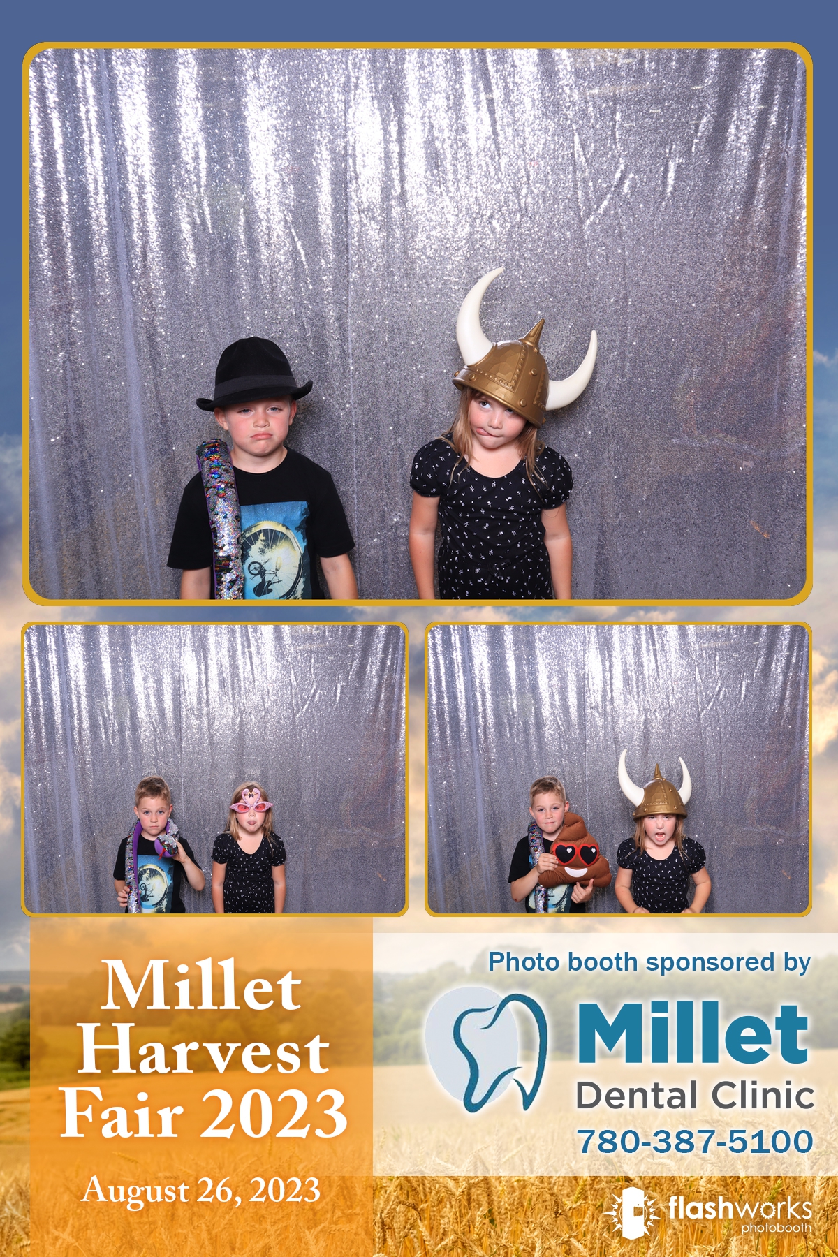2023 Millet Harvest Fair | View more photos from the event at gallery.flashworksphotobooth.com/u/FlashworksPhotoboothInc/2023-Millet-Harvest-Fair