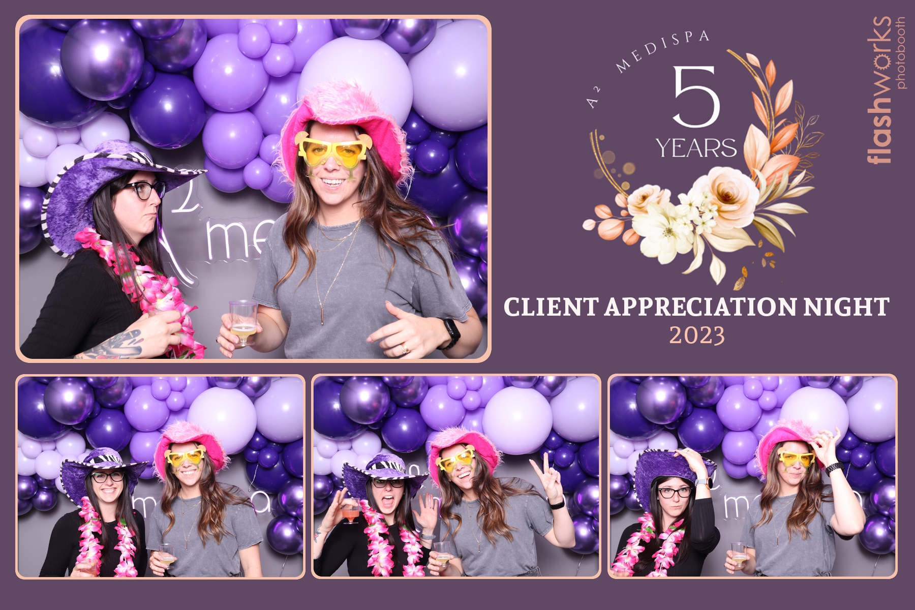 A Squared Medispa Client Appreciation | View more photos from the event at gallery.flashworksphotobooth.com/u/FlashworksPhotoboothInc/A-Squared-Medispa-Client-Appreciation