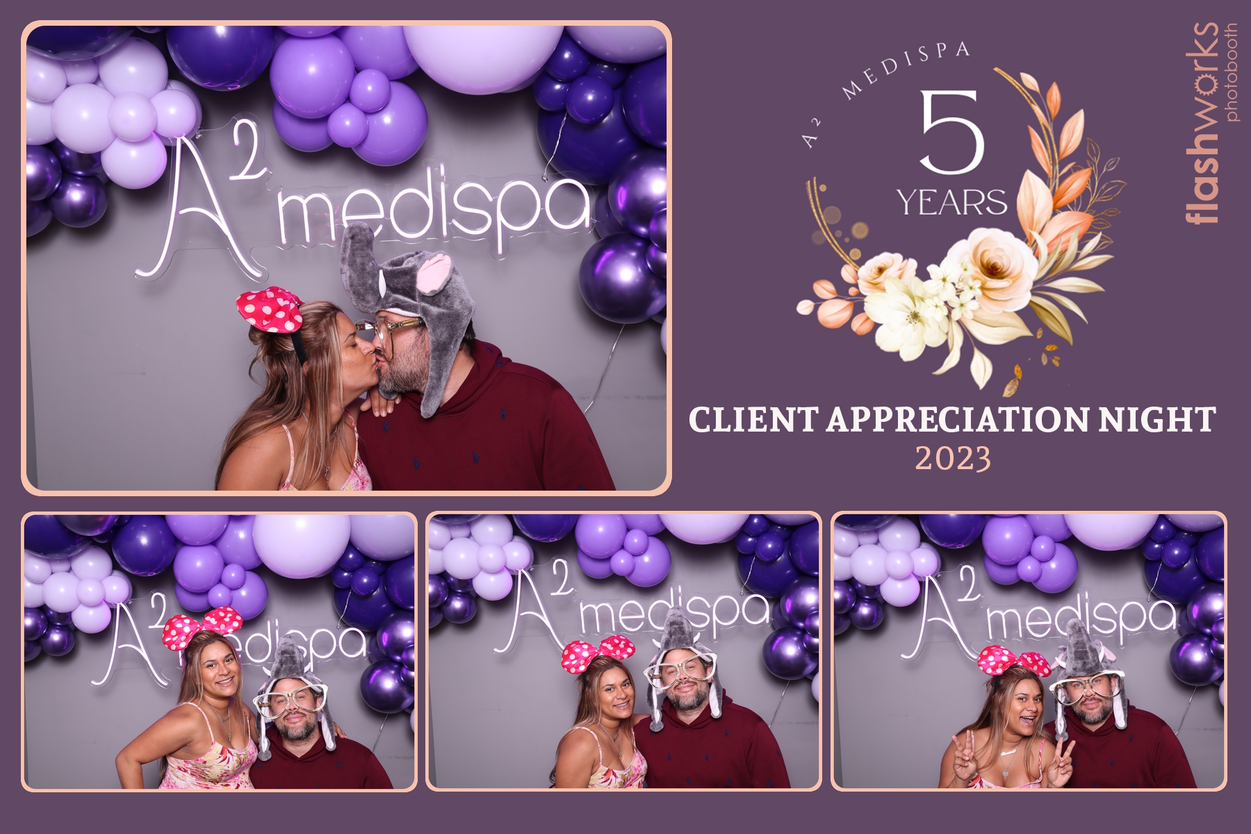 A Squared Medispa Client Appreciation | View more photos from the event at gallery.flashworksphotobooth.com/u/FlashworksPhotoboothInc/A-Squared-Medispa-Client-Appreciation