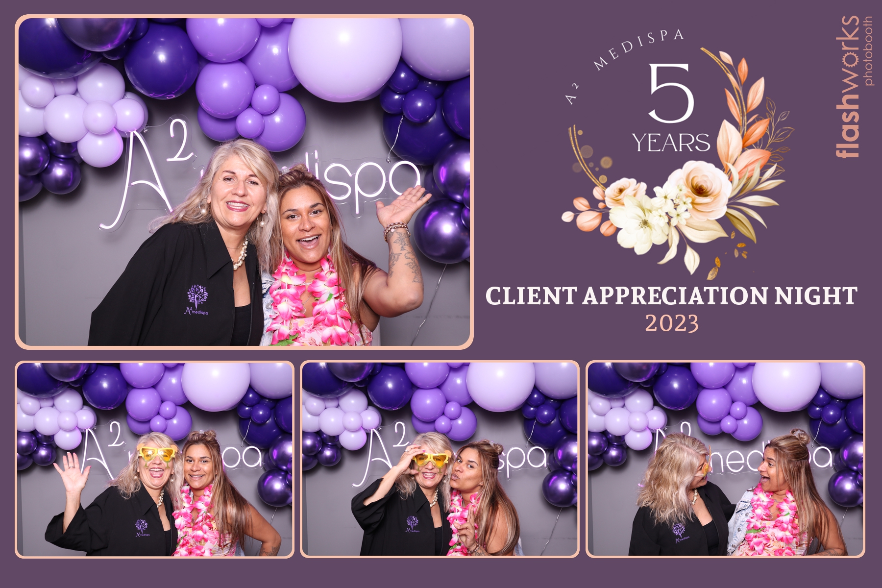 A Squared Medispa Client Appreciation | View more photos from the event at gallery.flashworksphotobooth.com/u/FlashworksPhotoboothInc/A-Squared-Medispa-Client-Appreciation