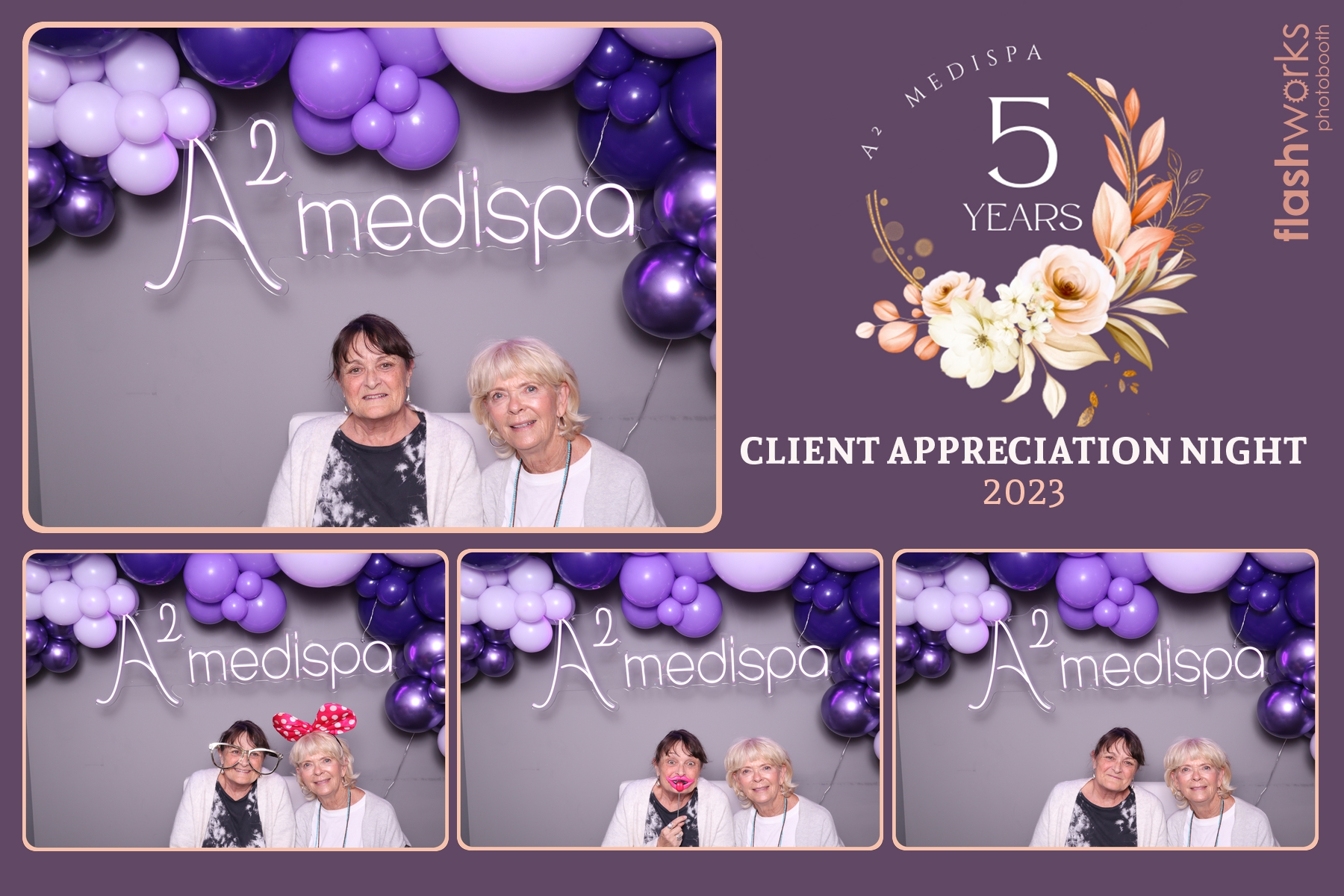 A Squared Medispa Client Appreciation | View more photos from the event at gallery.flashworksphotobooth.com/u/FlashworksPhotoboothInc/A-Squared-Medispa-Client-Appreciation